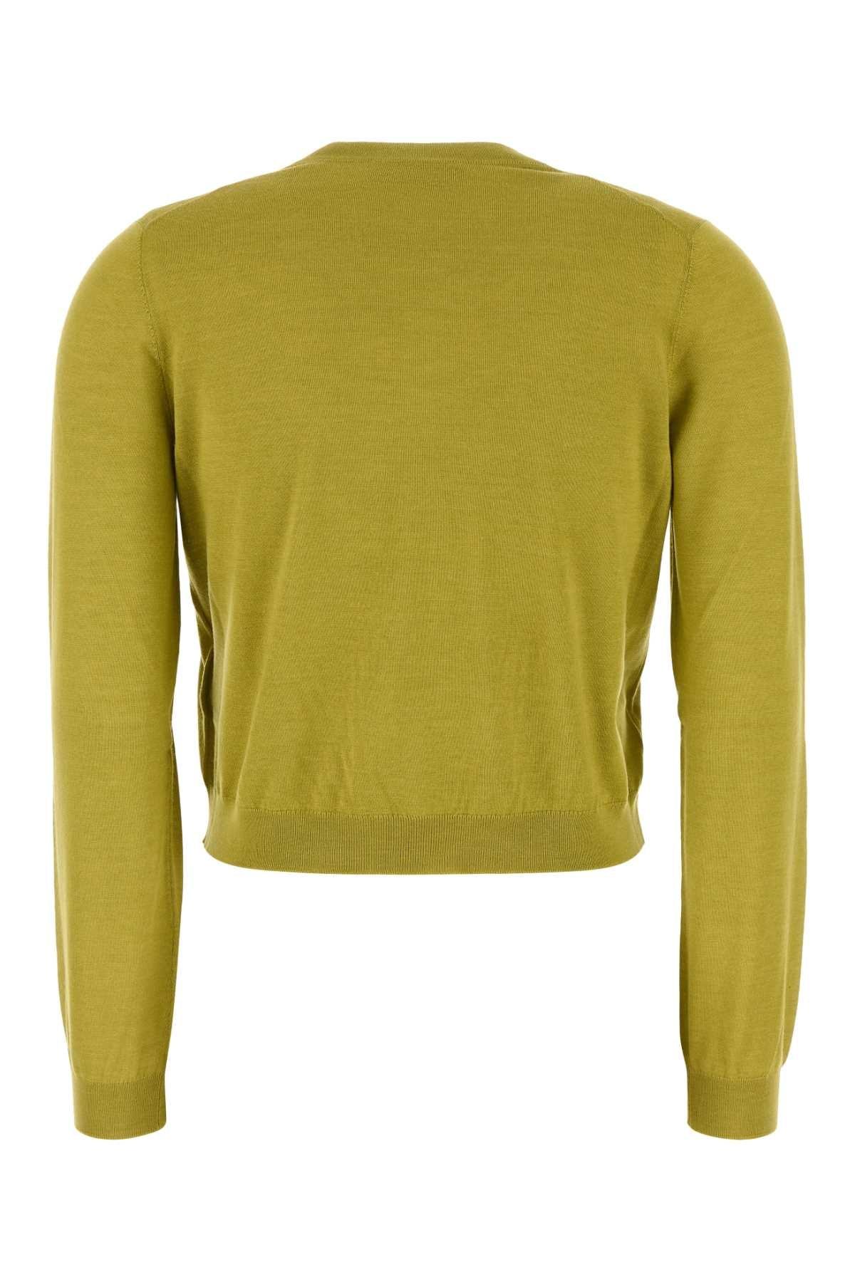 【送料&関税込】Gucci Pistachio Green Stretch Cashmere Blend GUCCI - Wool And Cashmere Blend Hoodie Gucci