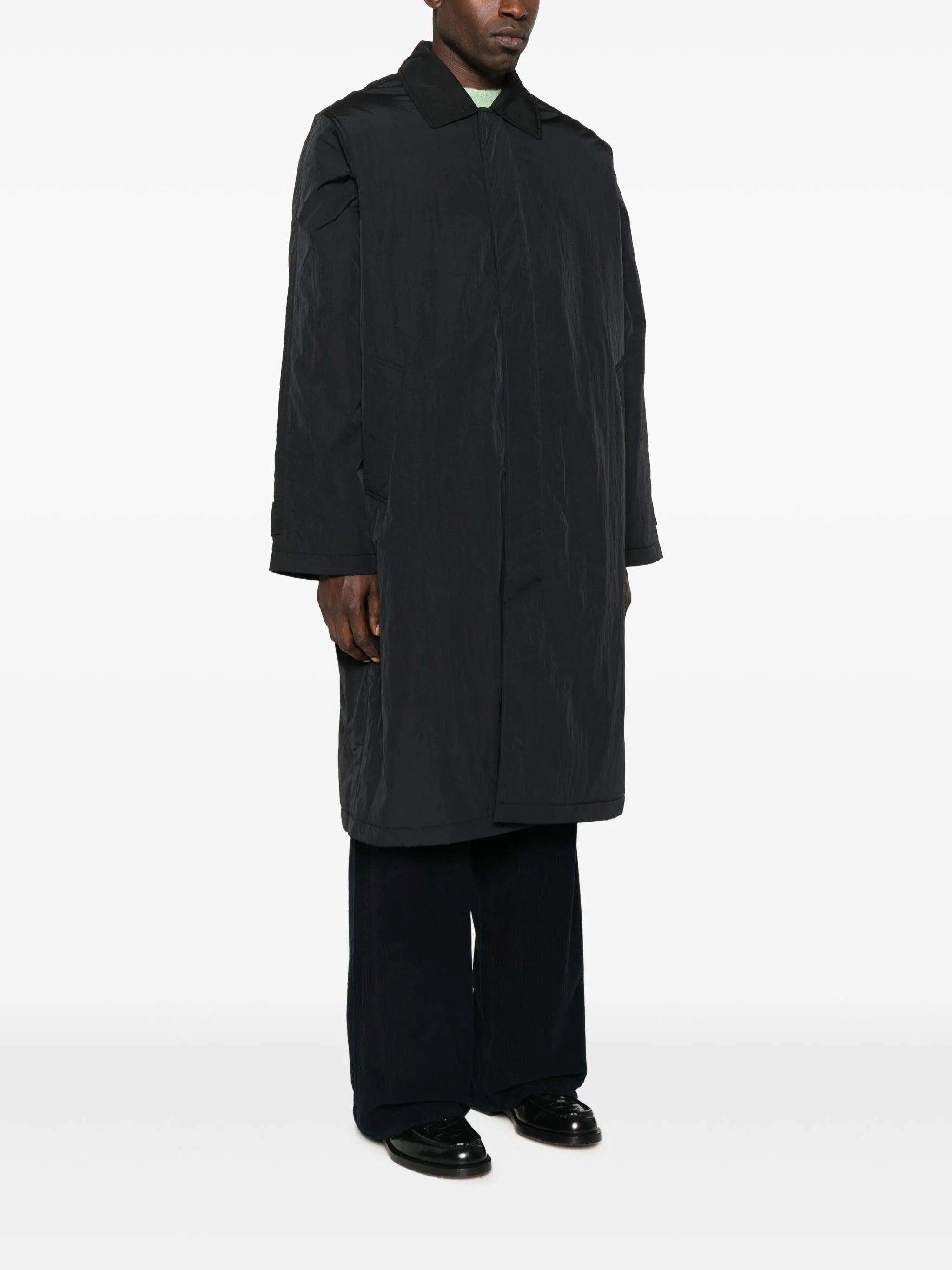 sunflower Relaxed Nylon Coat in Black for Men | Lyst