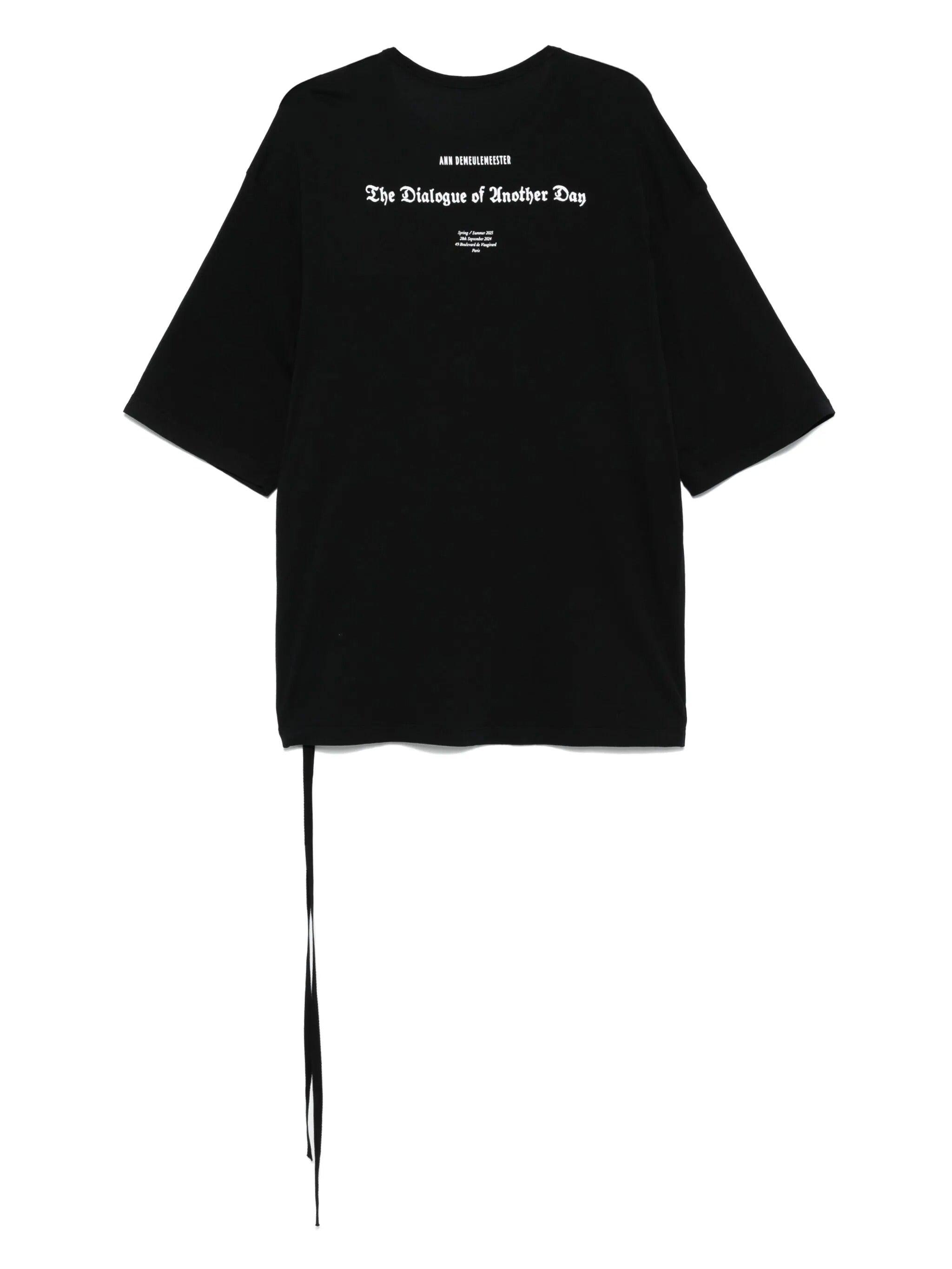 Ann Demeulemeester Aga High Comfort Fit T-Shirt With 