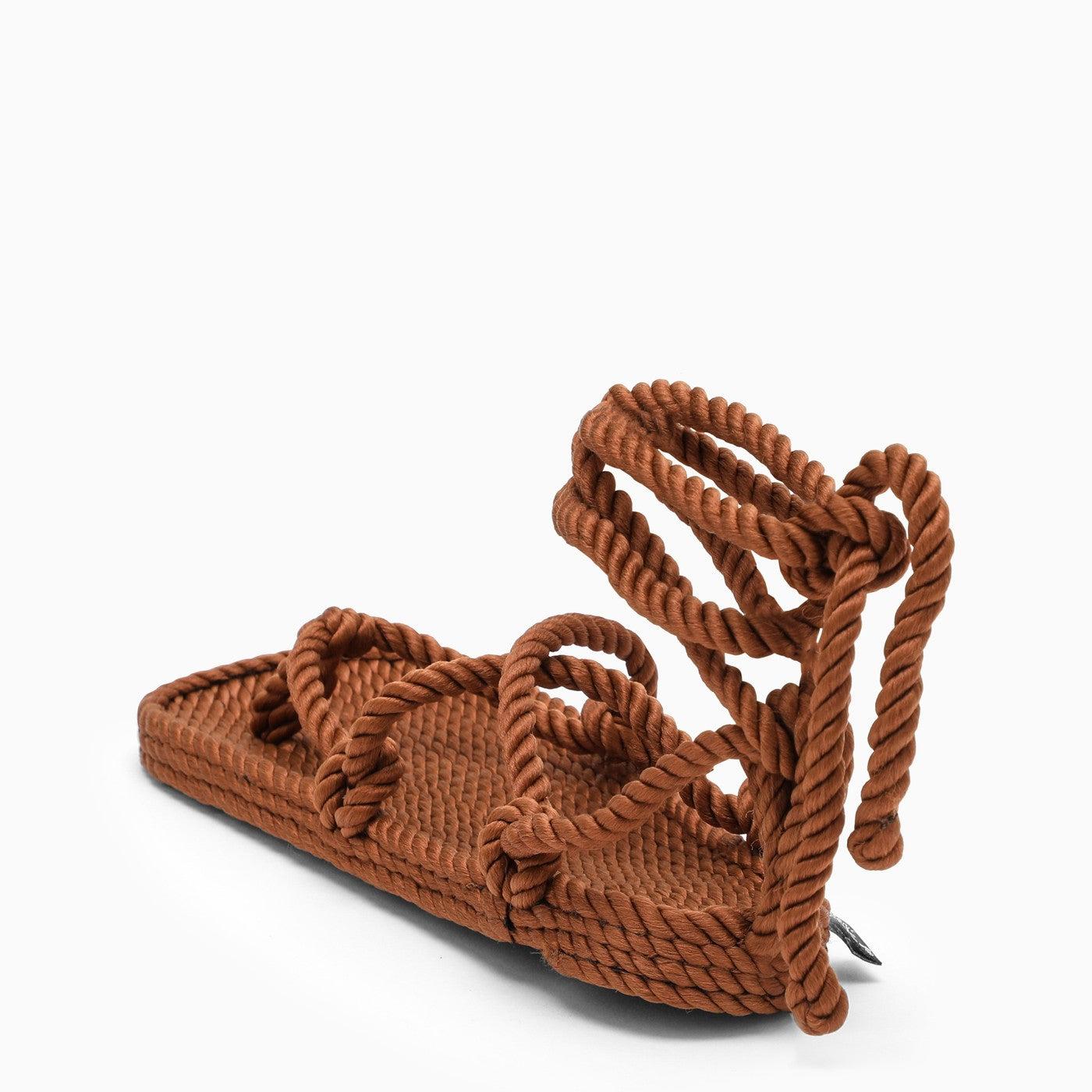 Nomadic State Of Mind Brown Rope Romano Low Sandals | Lyst