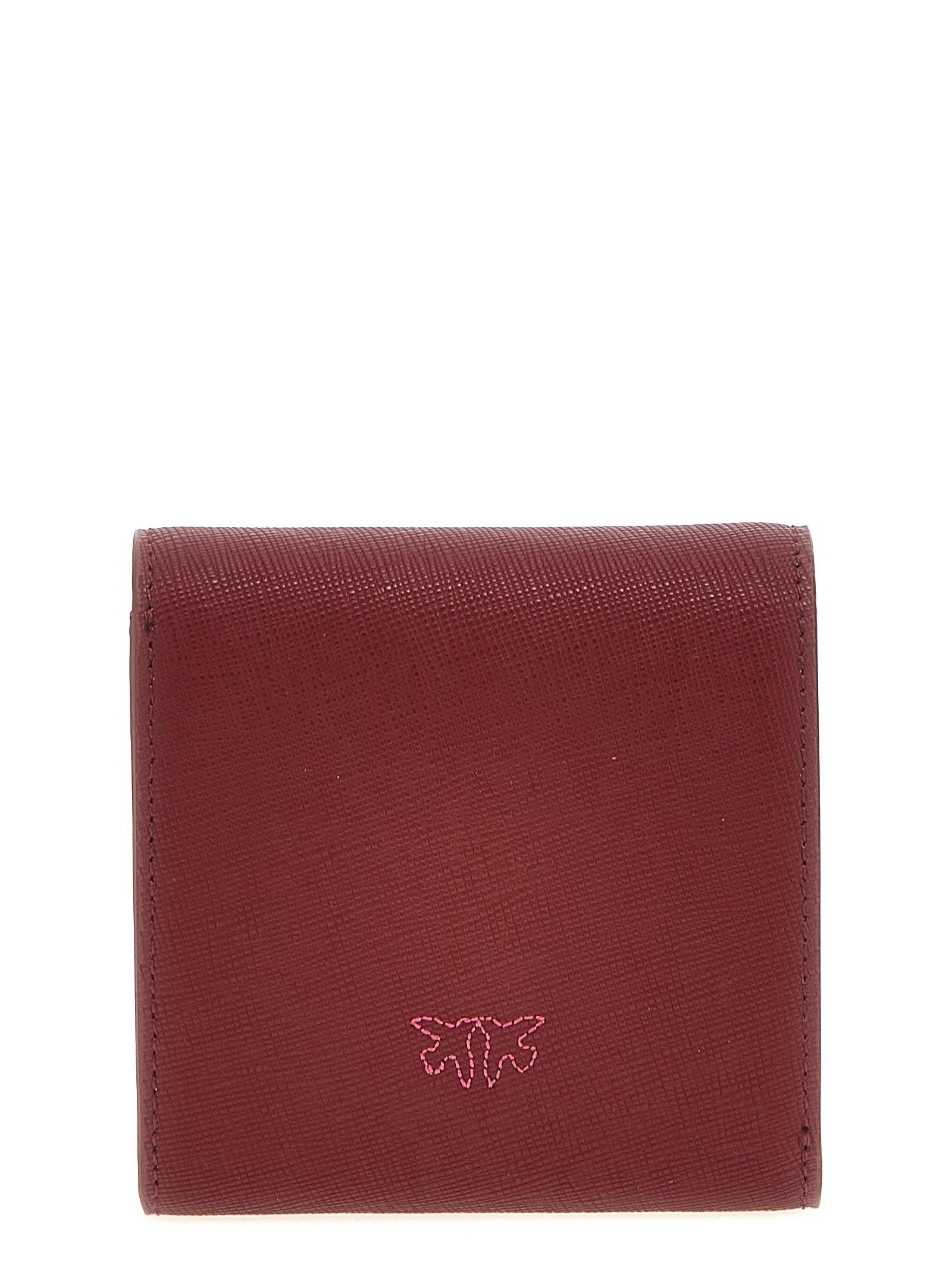 財布・小物その他 PINKO 'Flap' wallet Bordeaux Pinko 'Flap' Wallet in Red | Lyst UK