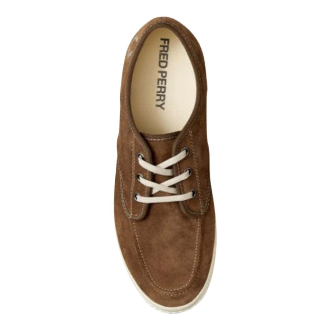 Fred Perry B7175 988 Low Suede Ealing Leather S Trainers in Brown for Men |  Lyst