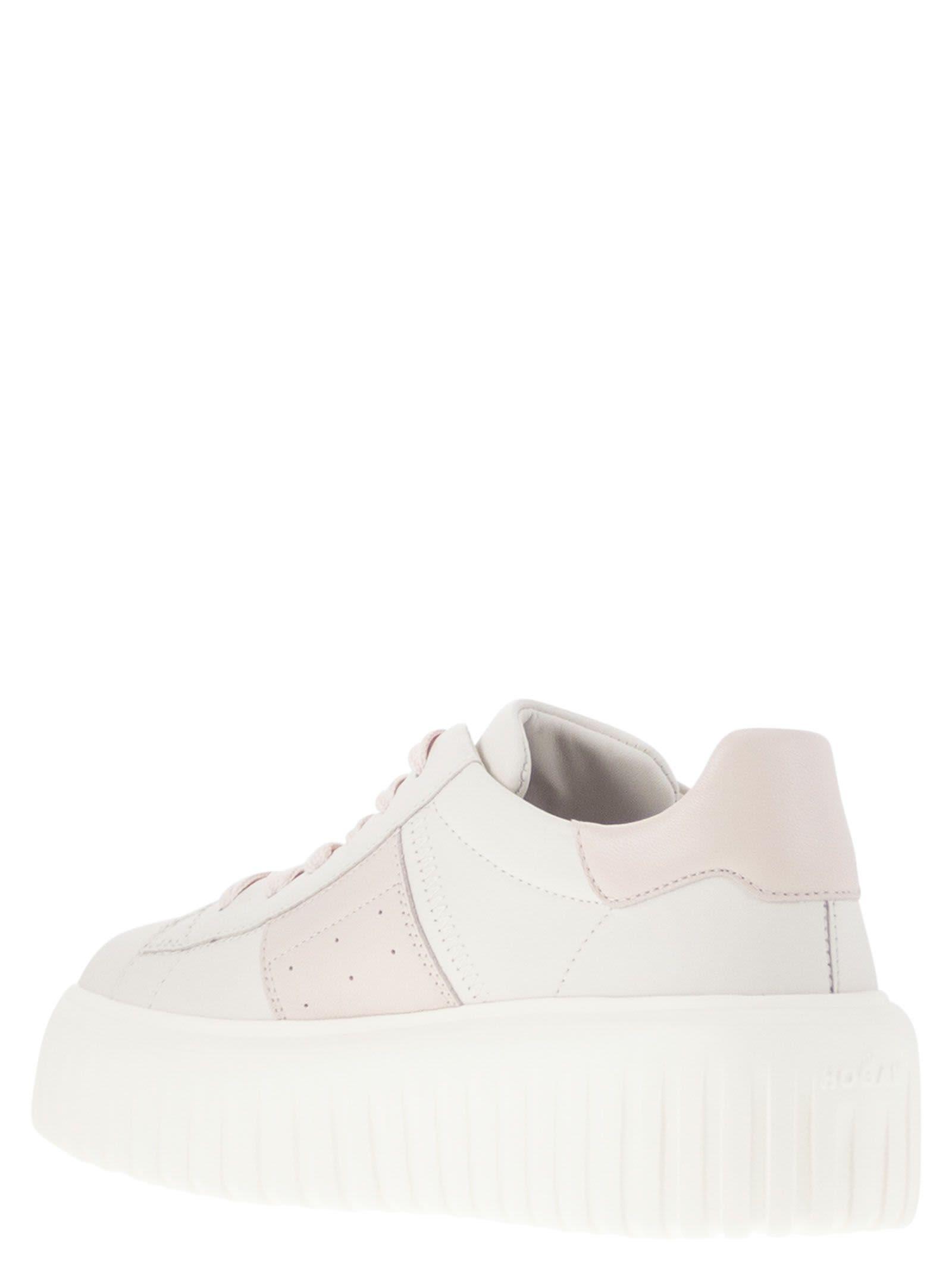 スニーカー HOGAN H-Stripes trainers with side band Hogan H-Stripes Trainers With Side Band Sneaker in White | Lyst