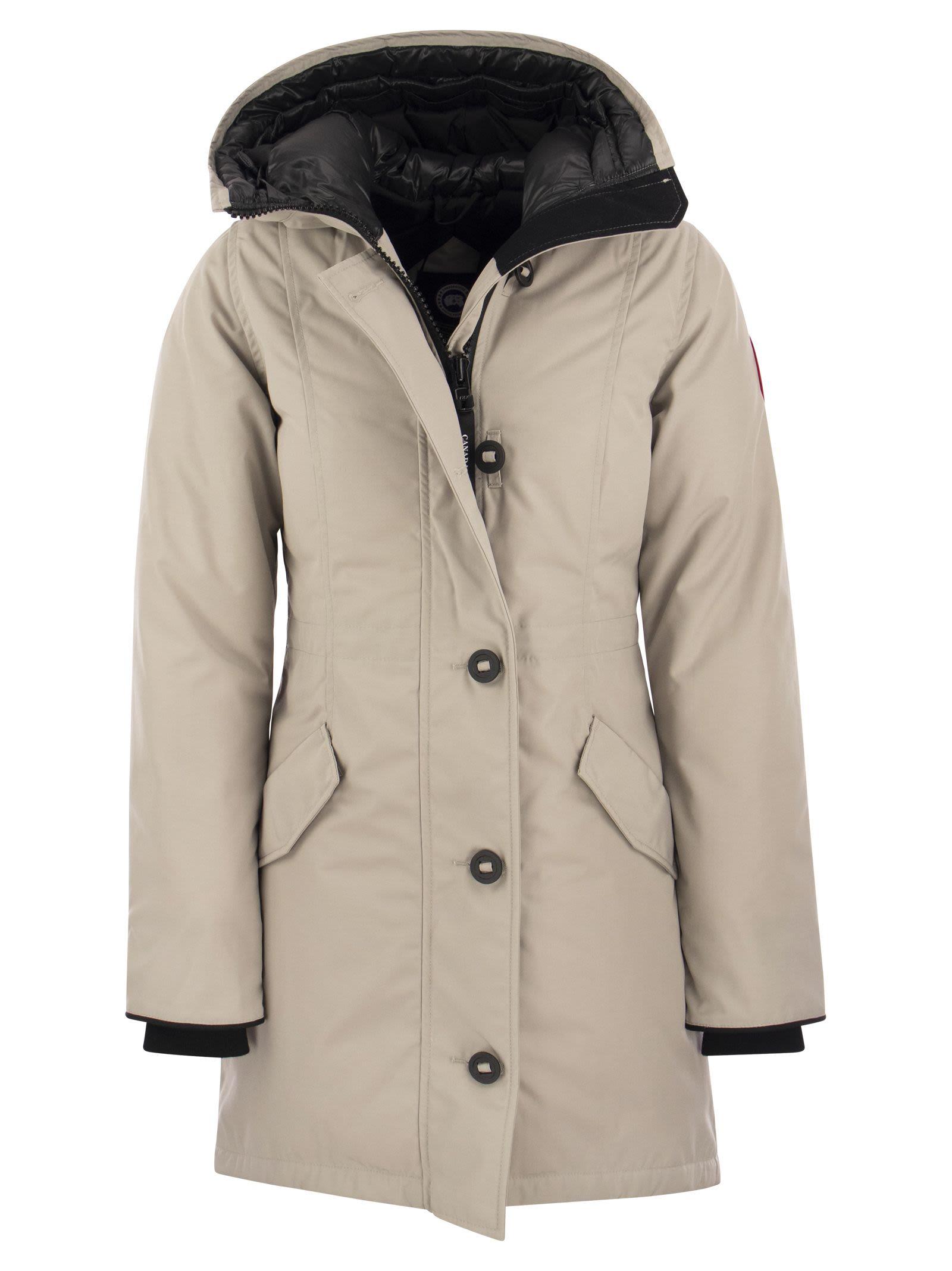 Canada Goose Rossclair Parka in het Naturel Lyst BE