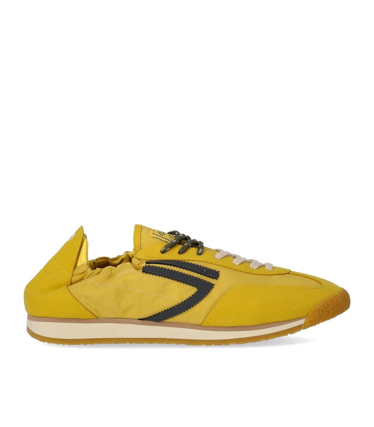 スニーカー PURAAI FW22 SENAPE SNEAKER (SENAPE_YELLOW) Puraai Senape Lace-up Sneakers In Yellow | ModeSens
