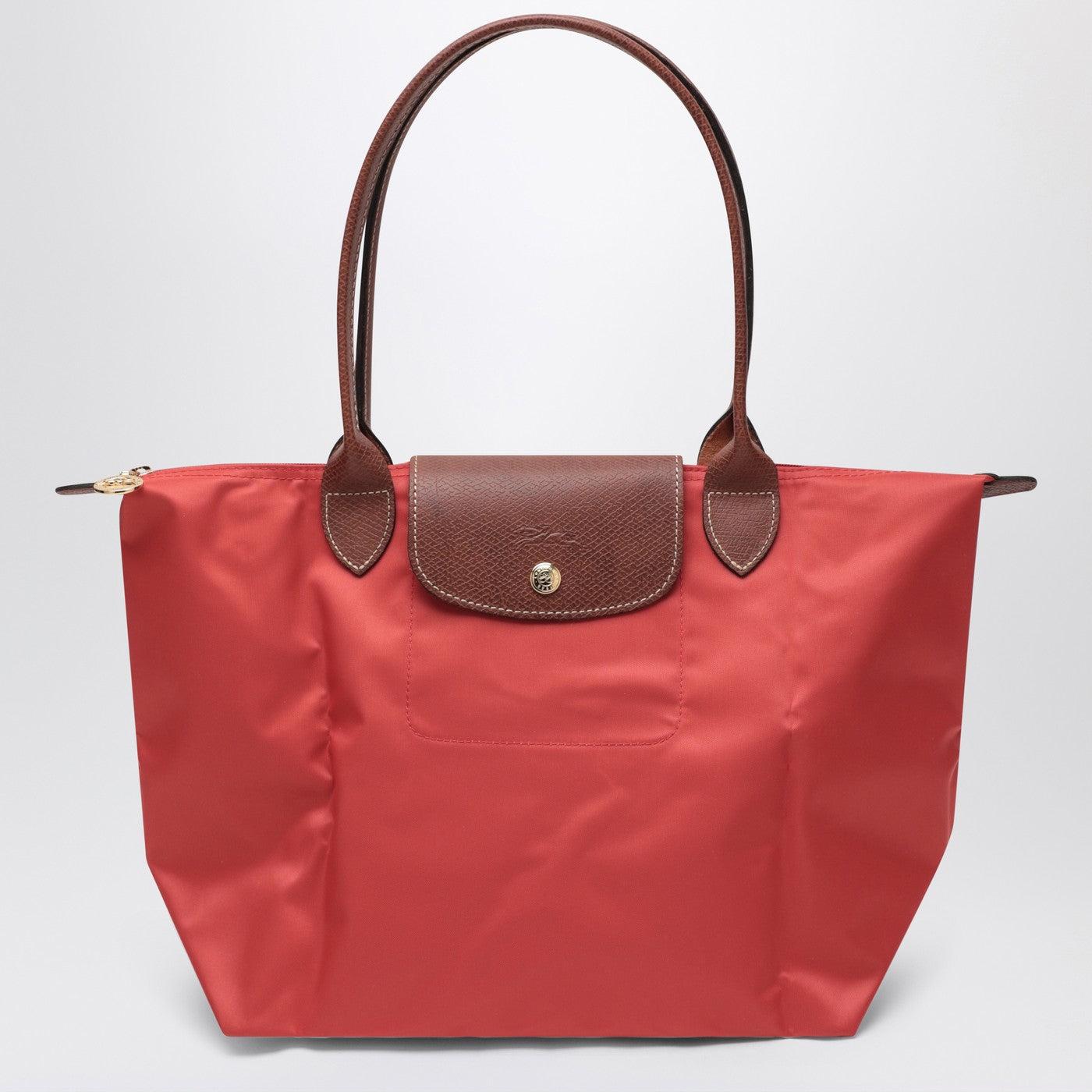 Longchamp Tomato Le Pliage Original M Bag in Red | Lyst UK