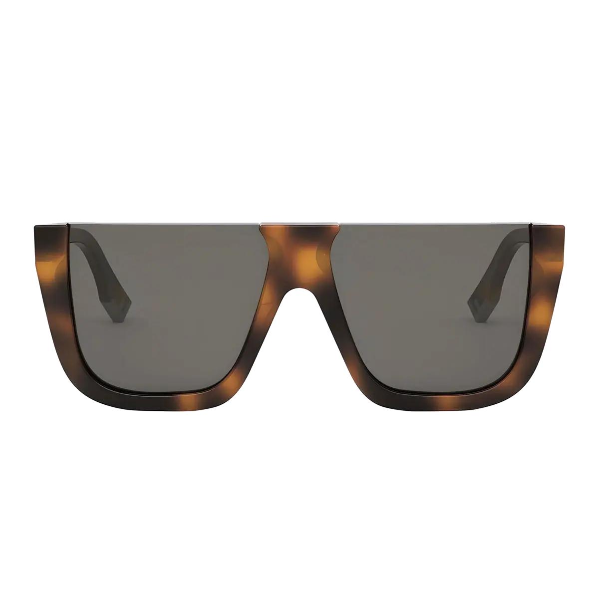 Fendi FE40136I 53A Shield Sunglasses - Havana/Grey Fendi FE40125I 95N Sunglasses Women main image 3