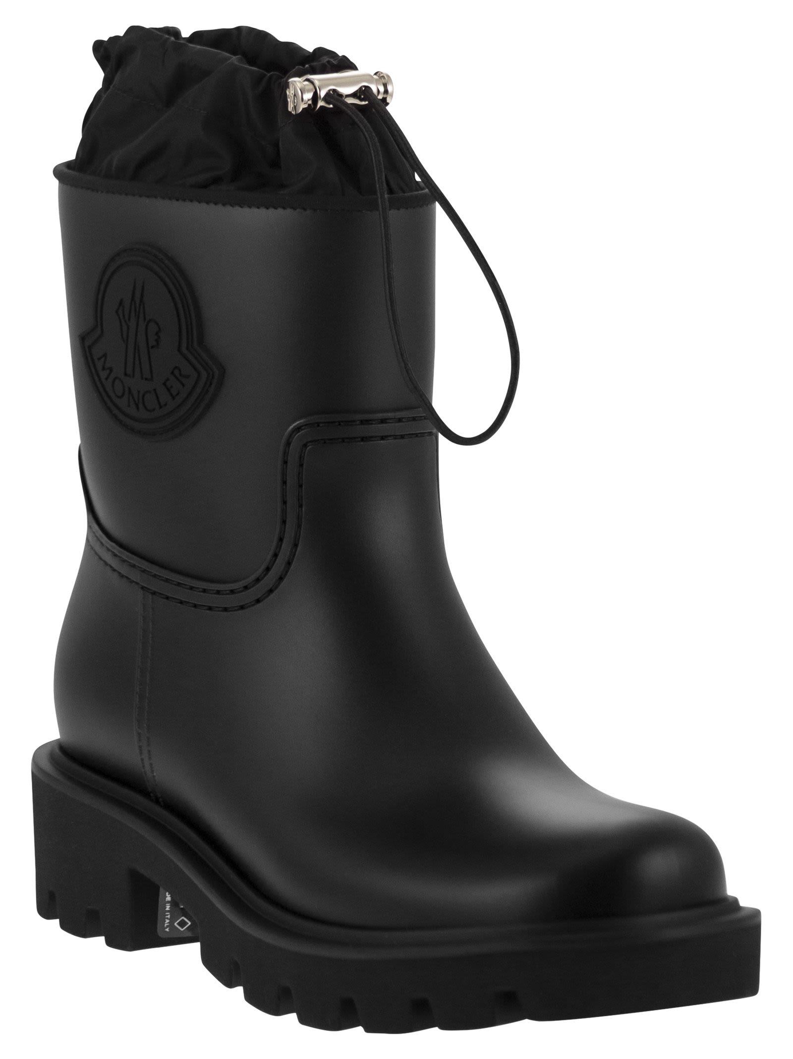 すぐ届く!MONCLER KICKSTREAM レインブーツ ロング Moncler Kickstream Rain Boots in Black for Men | Lyst