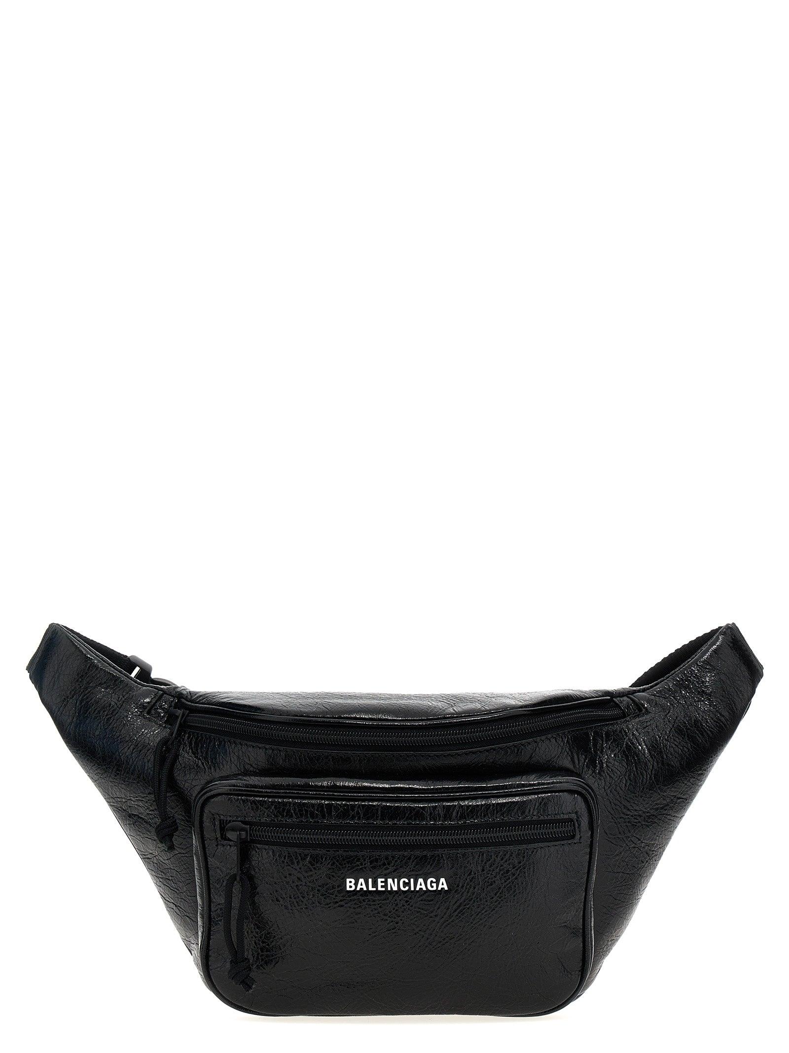 Balenciaga Explorer Fanny Pack in Black Lyst