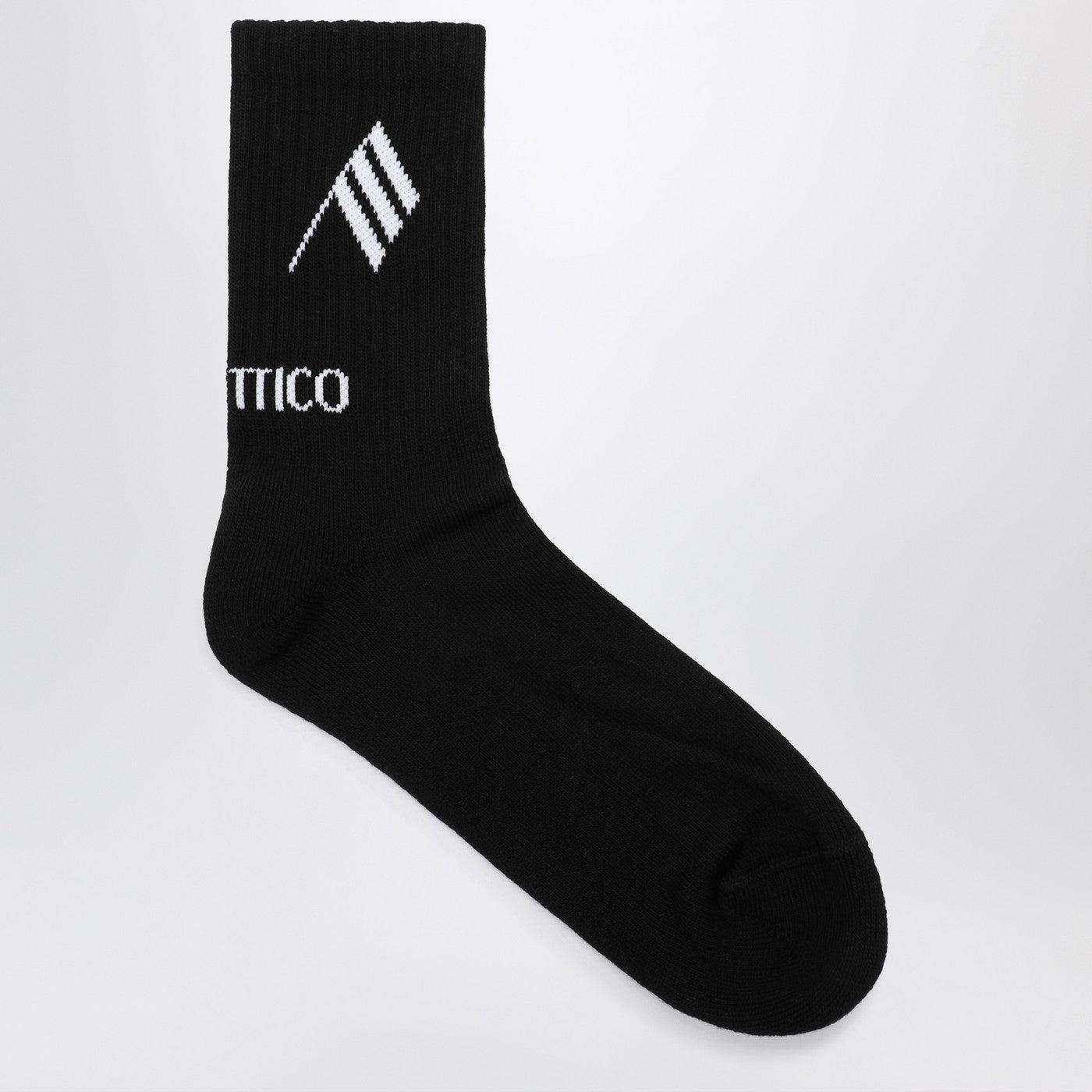 タイツ・ソックス THE ATTICO Logo socks Beige Socks with logo The Attico - Vitkac AS