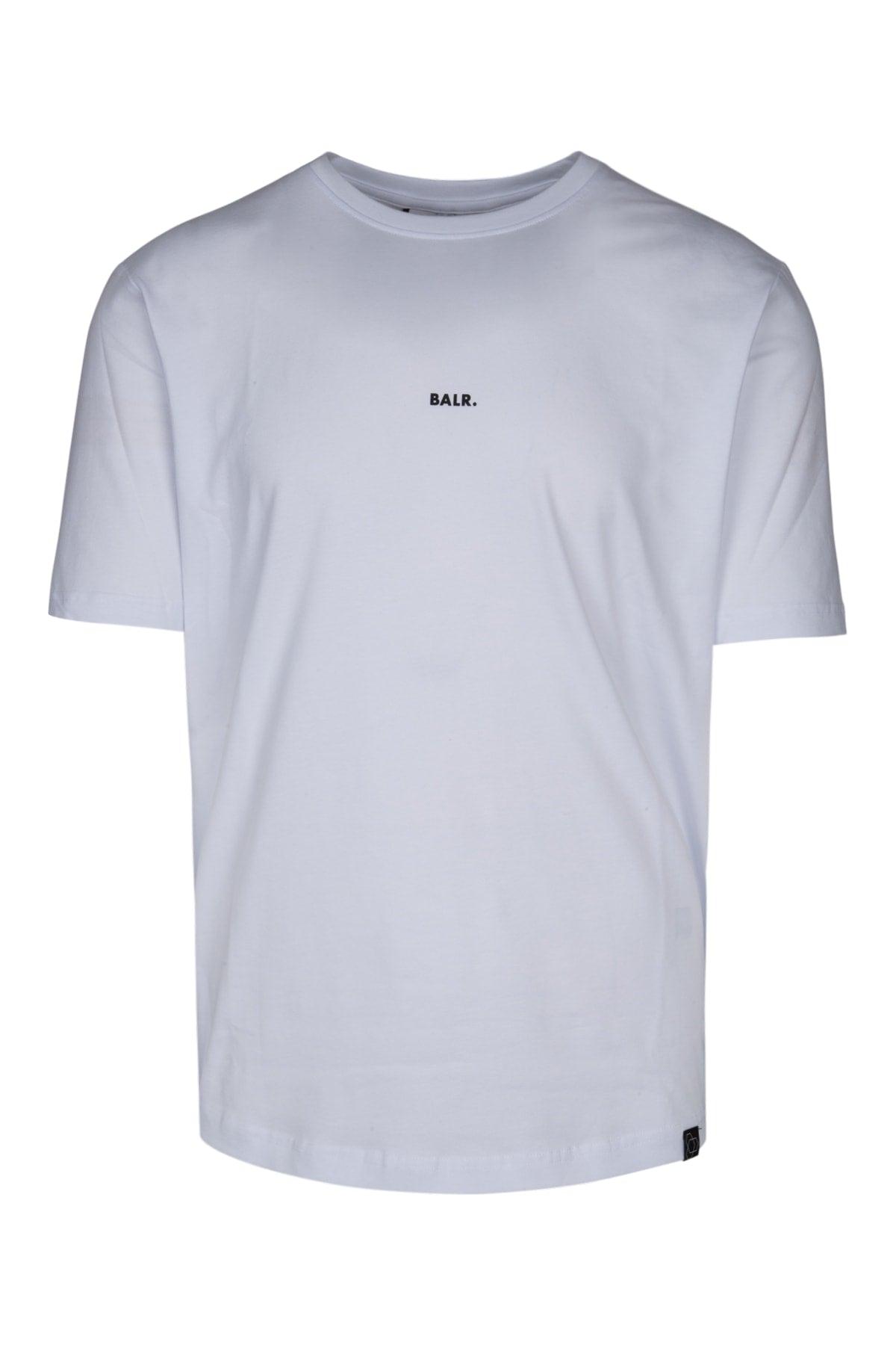 【BALR】Brand Straight T-Shirt Bright White Logo T-Shirt Bright White – BALR.