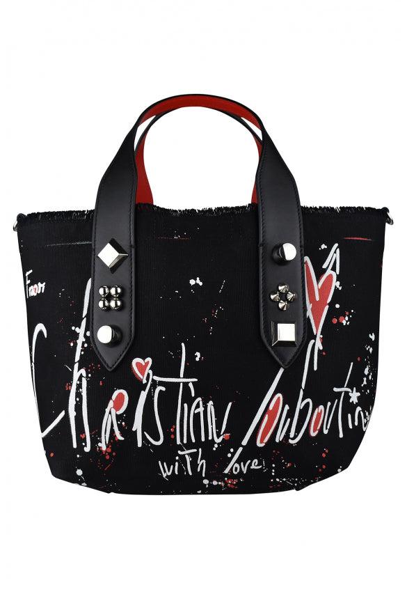 Christian Louboutin Frangibus Small Tote Bag in Black | Lyst