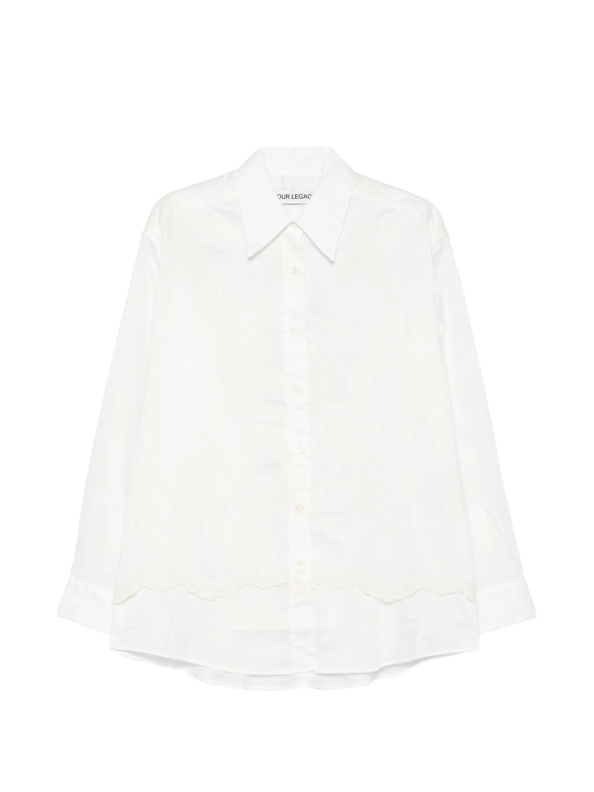 Our Legacy Precious Shirt in White | Lyst