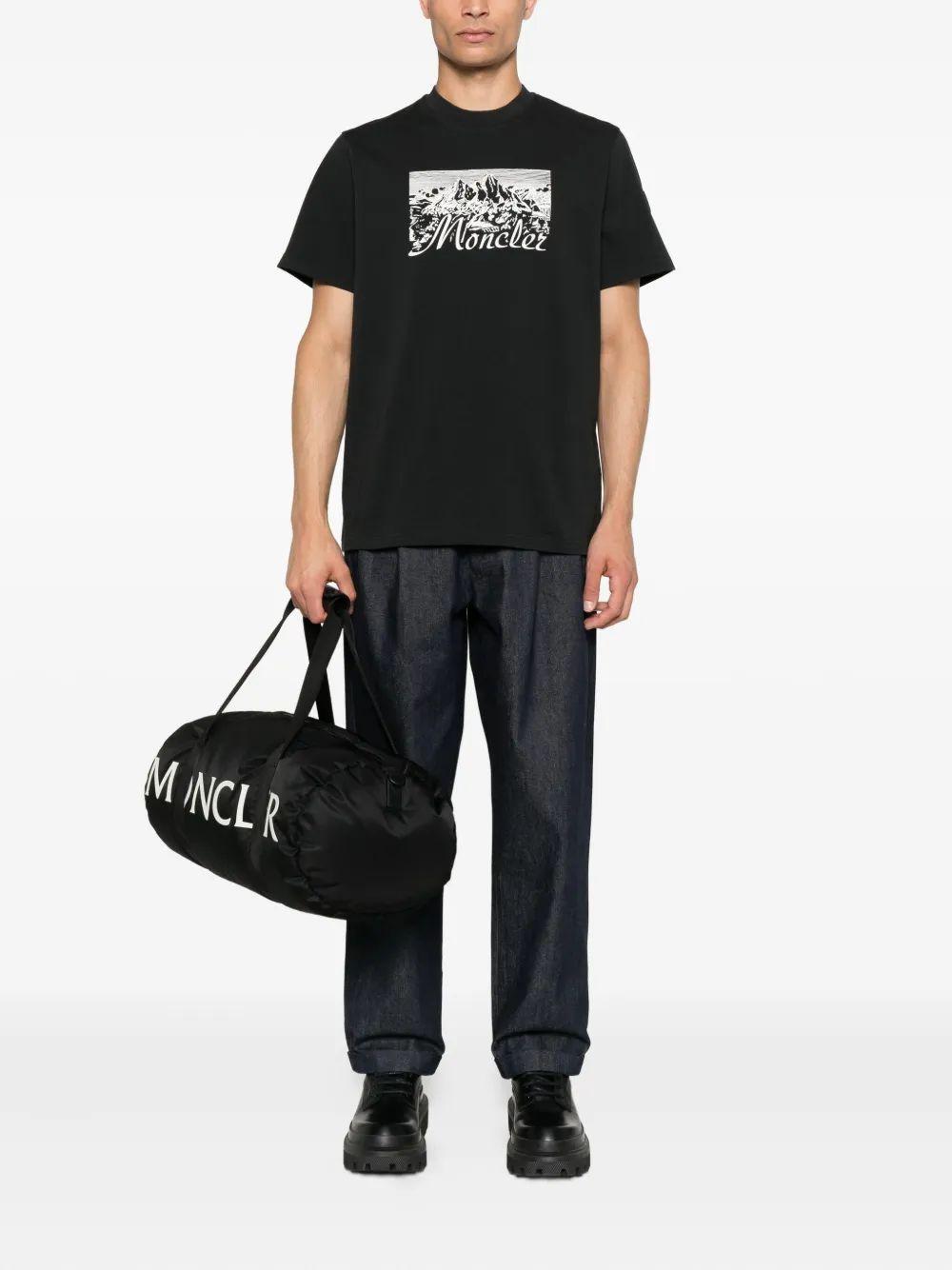 MONCLER　SS Tシャツ　9 Moncler Ss T Shirt in Black for Men | Lyst UK