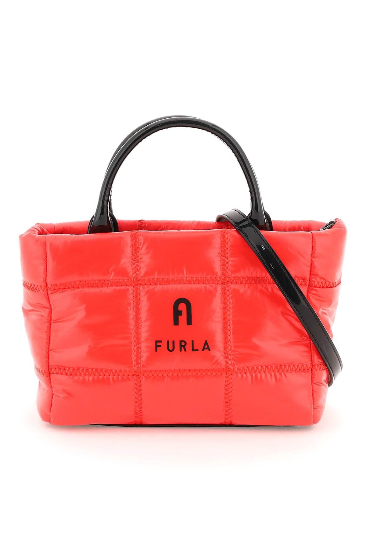 Furla Nylon Opportunity Mini Tote Bag in Red Lyst