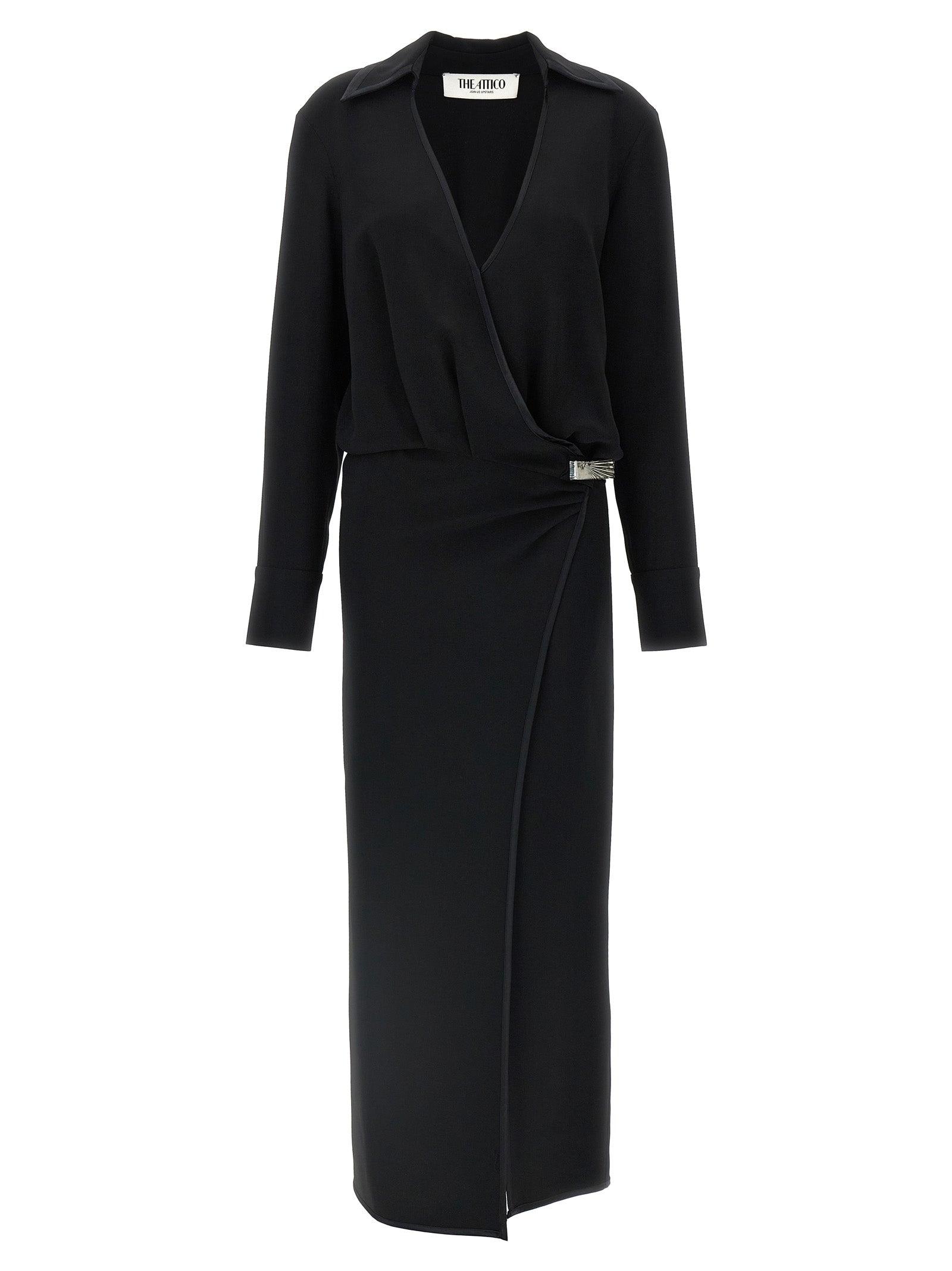 ワンピース THE ATTICO Wrap dress The Attico Wrap Dresses for Women | Lyst