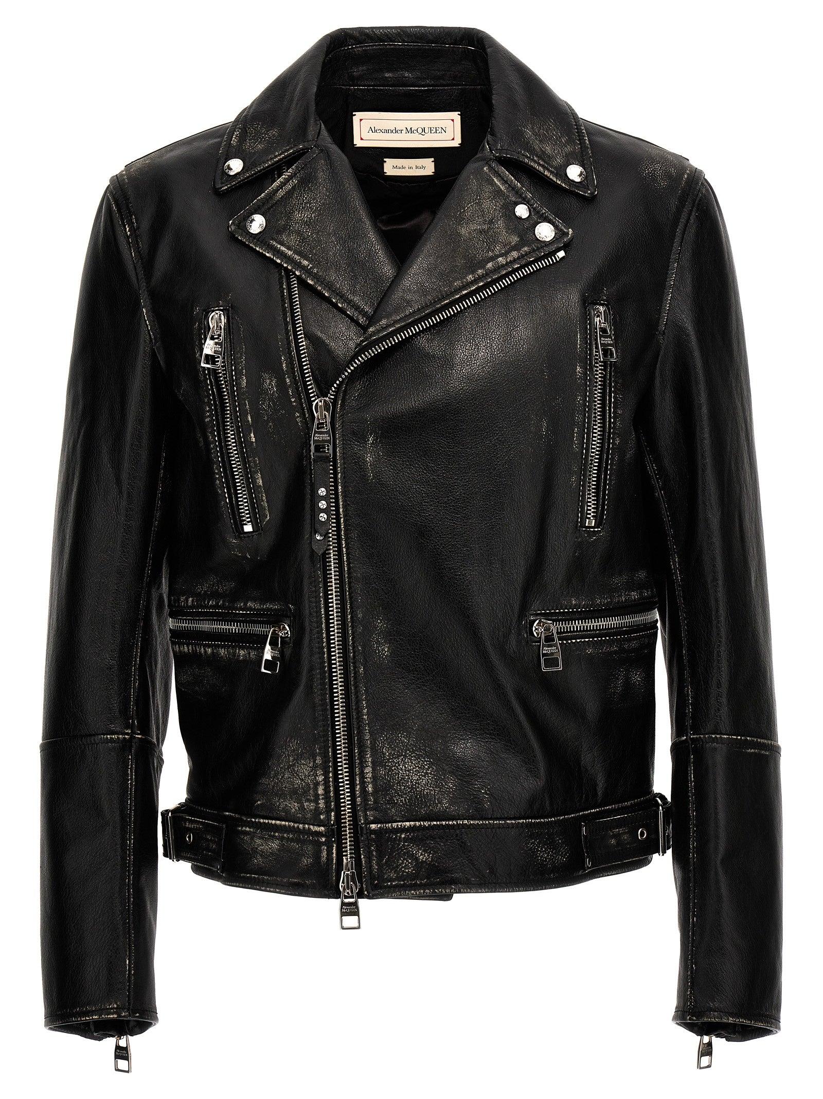 Alexander mcqueen black jacket best sale