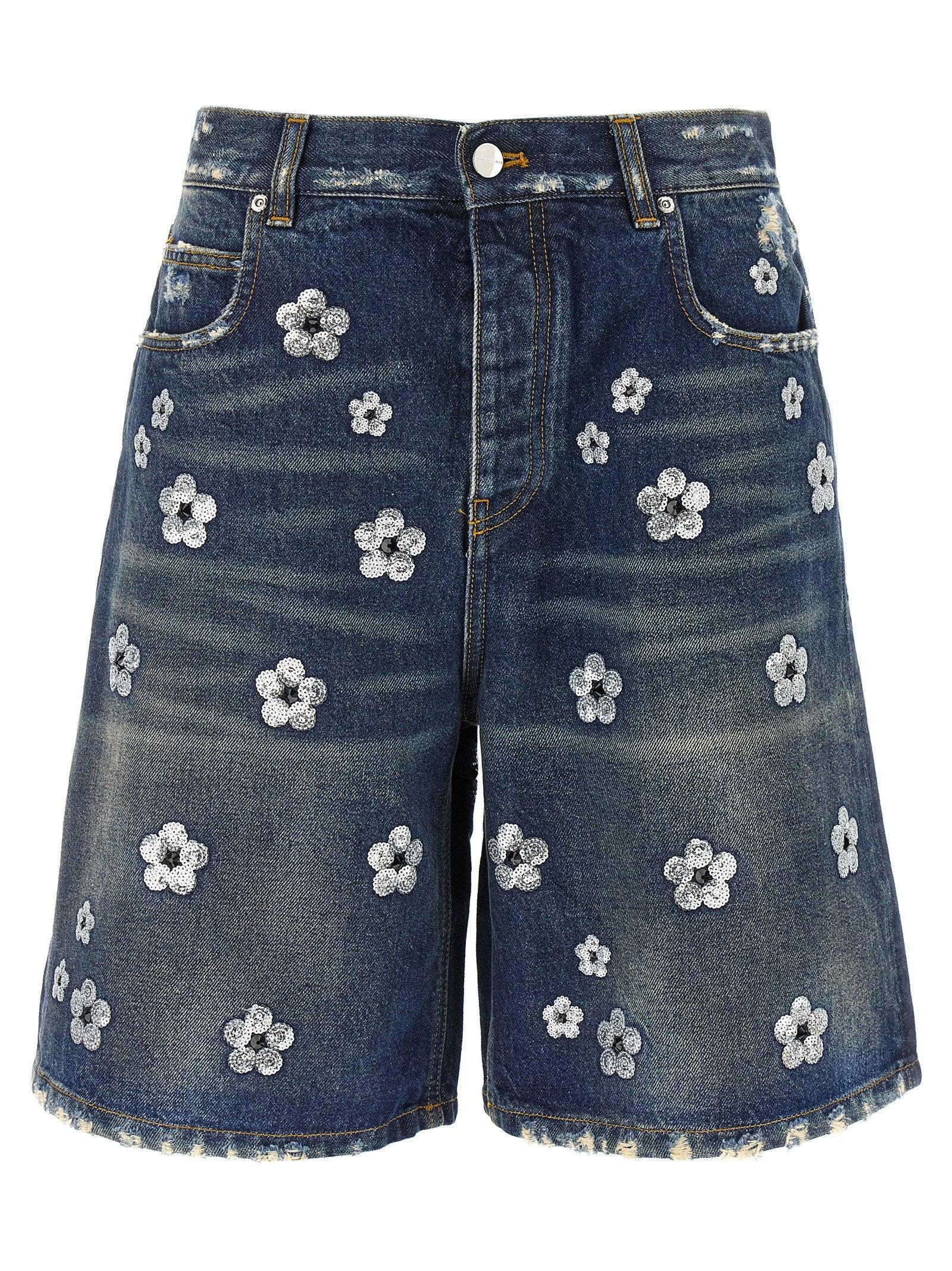 【MARC JACOBS】国内発送★Sequin Daisy Wide Leg Shorts Marc Jacobs Sequin Daisy Wide Leg Shorts | Shopbop