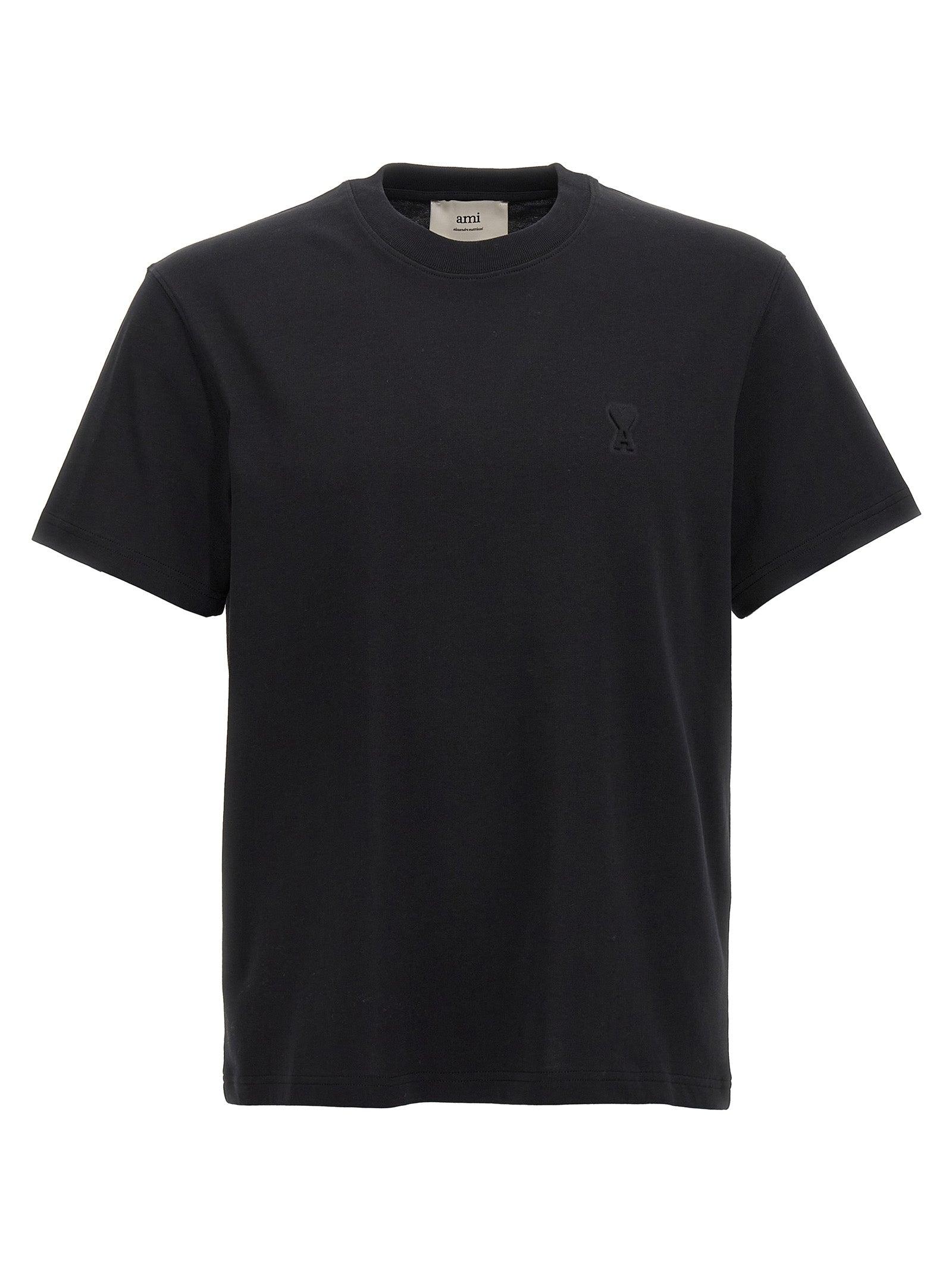 ami-Black-Ami-De-Coeur-T-Shirt