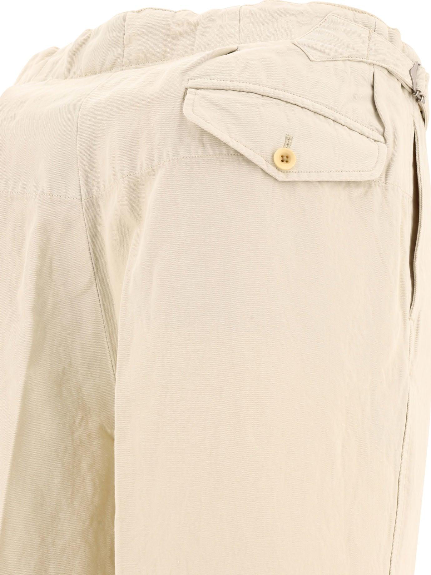 【KAPTAIN SUNSHIN】Gurkha Trousers Kaptain Sunshine Gurkha pants in warm grey cotton linen