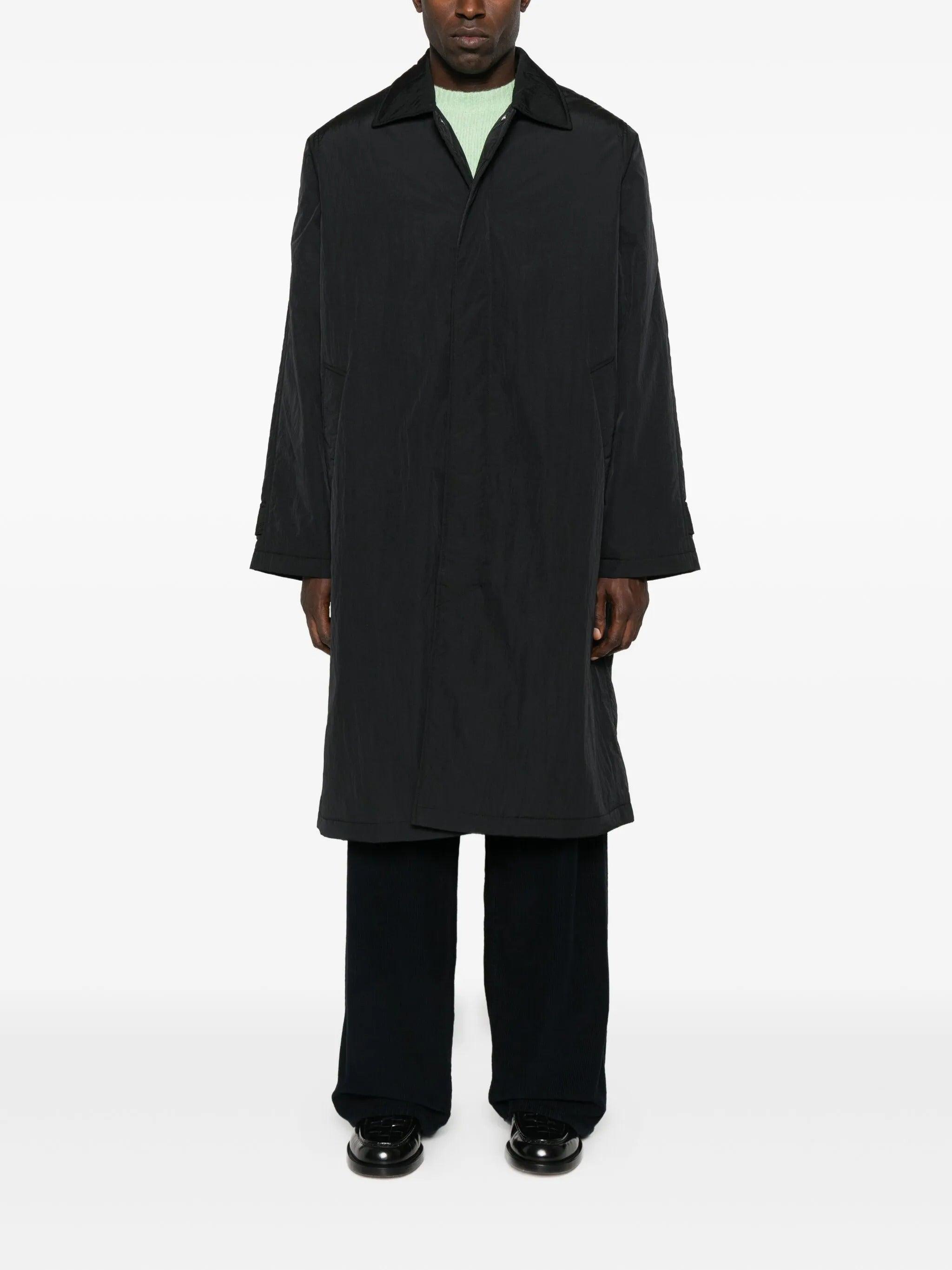 sunflower Relaxed Nylon Coat in Black for Men | Lyst