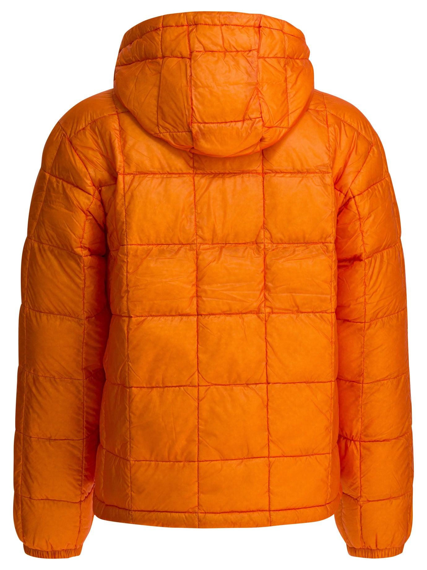 Stussy Midweight Hooded Puffer in Orange for Men | Lyst Australia