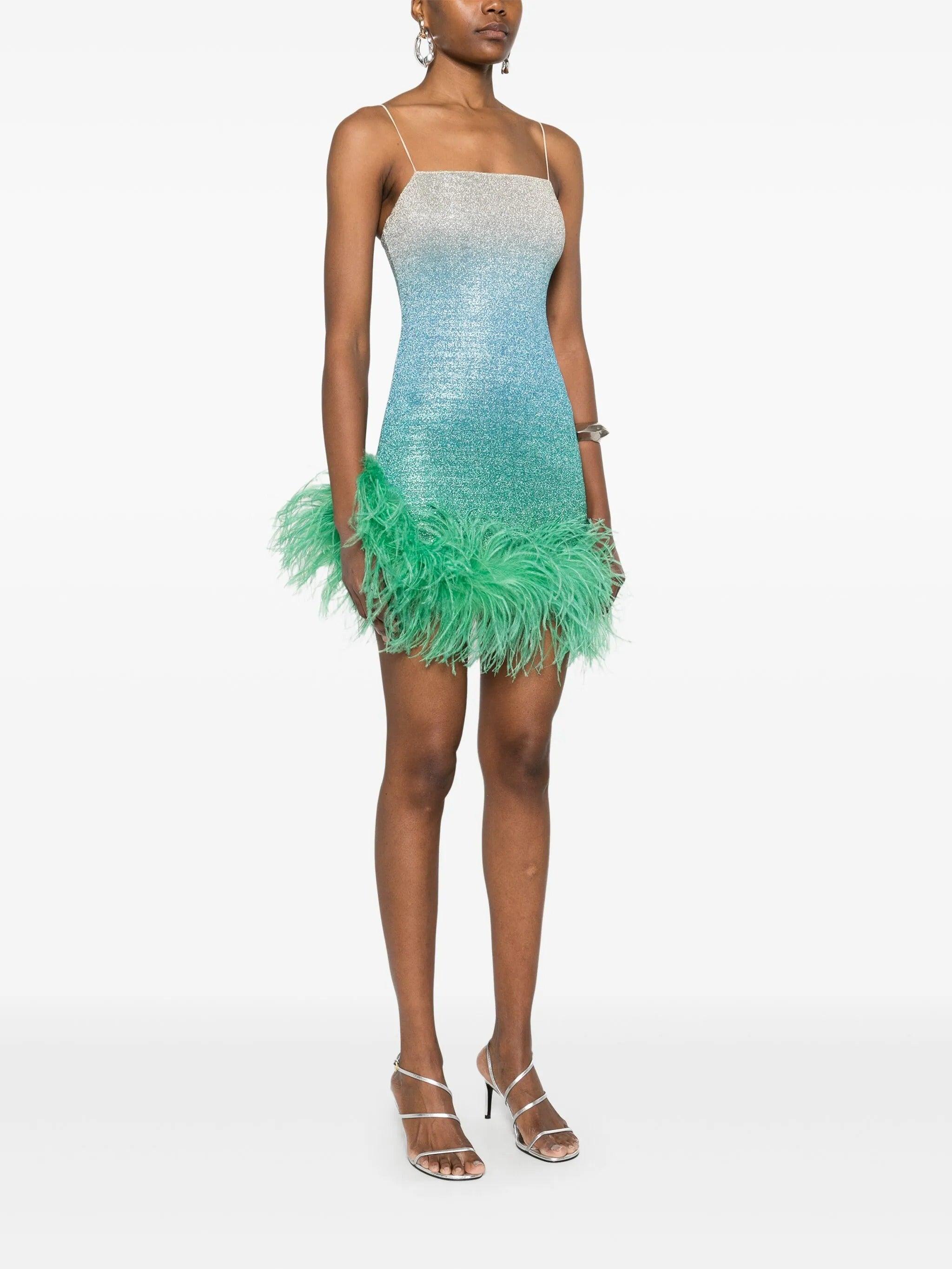 satin flowy mini dress Avec Les Filles Women's Tropical Satin Asymmetric Drape Mini Dress - Birds of Paradise