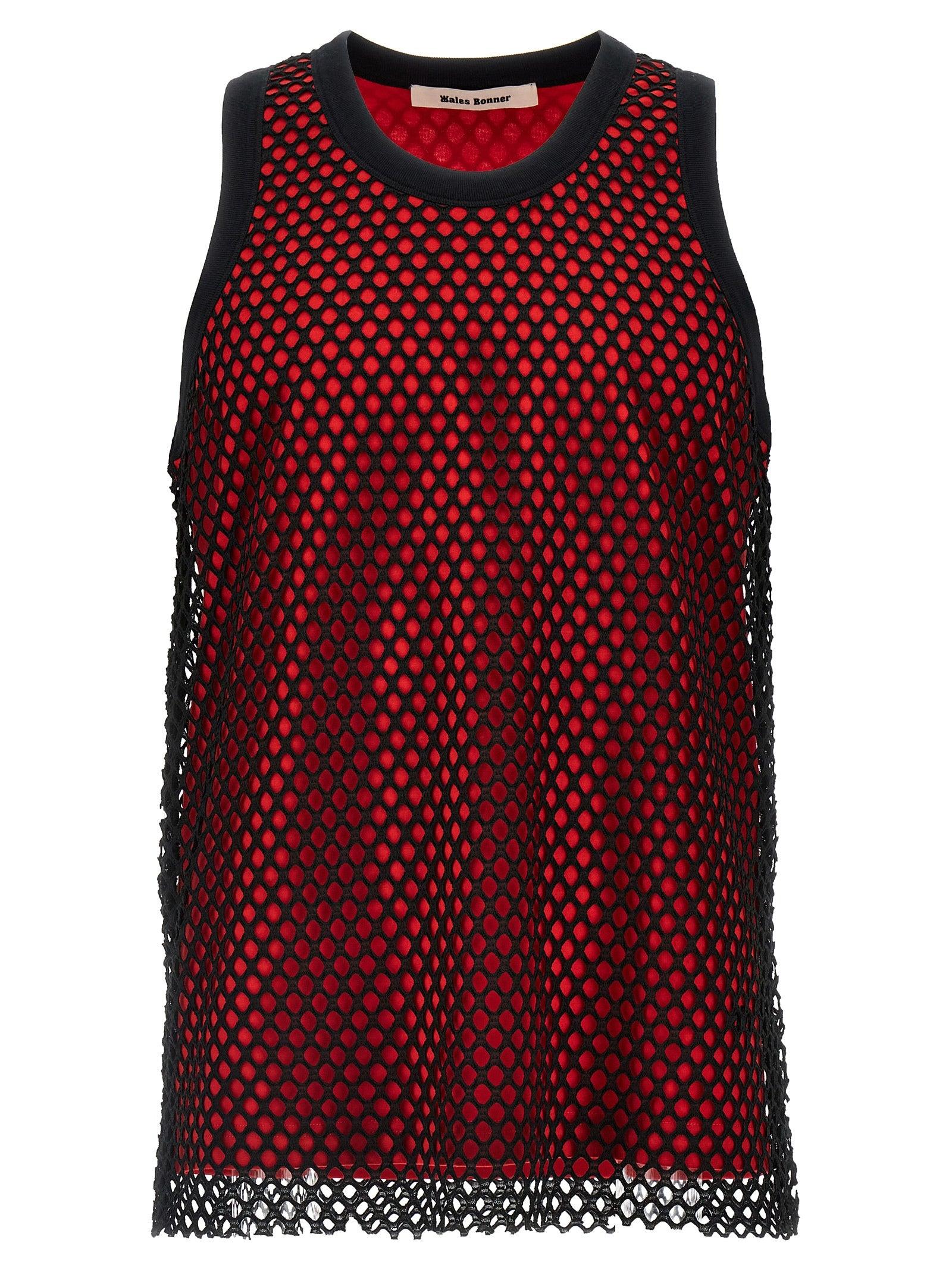 Tシャツ・カットソー WALES BONNER 'Record' tank top Multicolor MS25JE40JE01 Wales Bonner Sleeveless t-shirts for Men | Online Sale up to