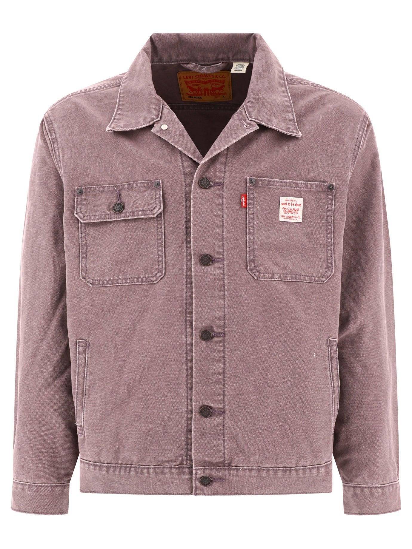 Denim Jacket Pink Corduroy Jacket Men Levi's Sunrise Trucker Jacket In Pink  For Men Lyst UK