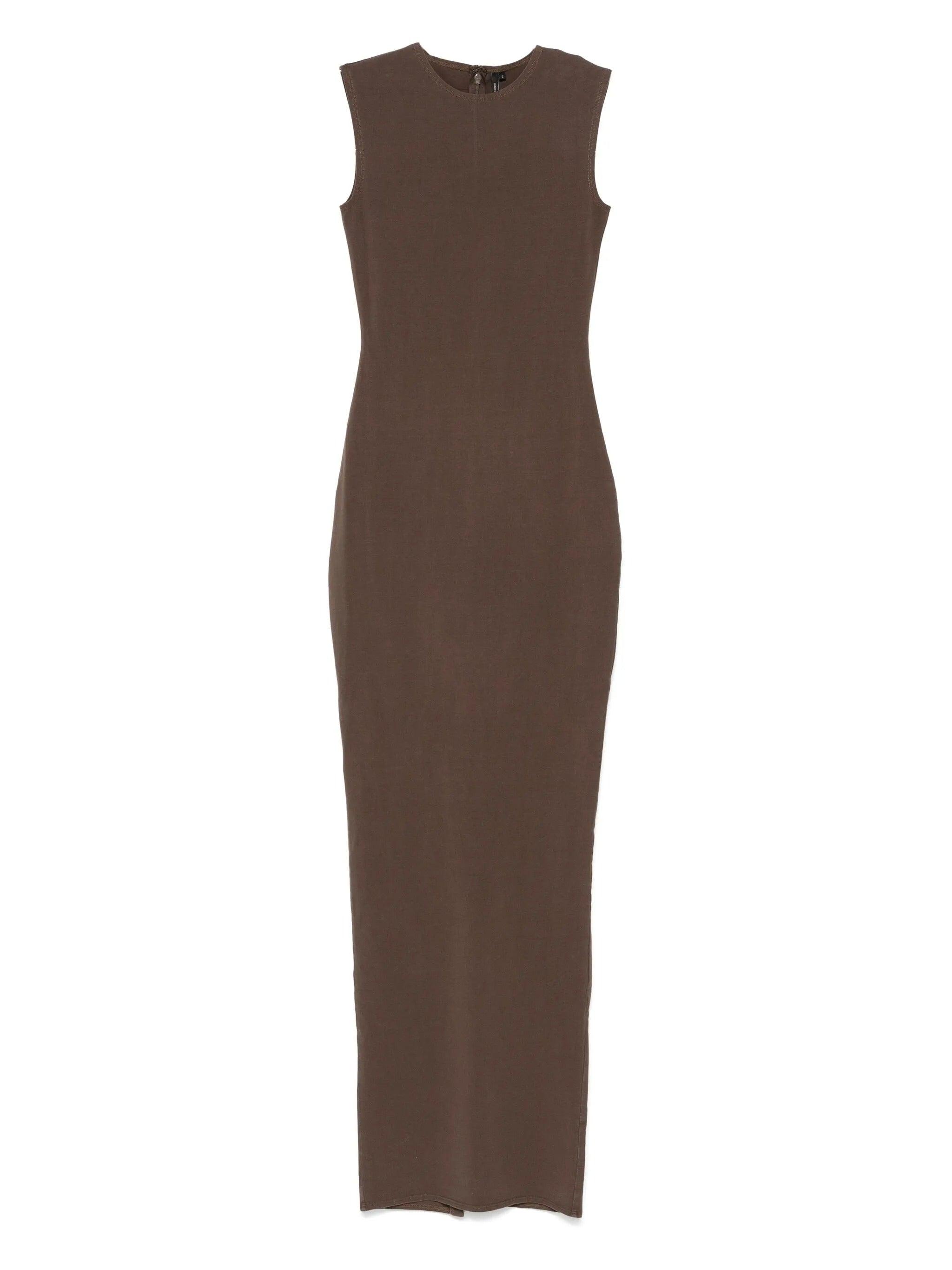 ワンピース ENTIRE STUDIOS LONG BROWN DRESS IN NYLON BLEND Entire studios Dresses for Women | Online Sale up to 40% off