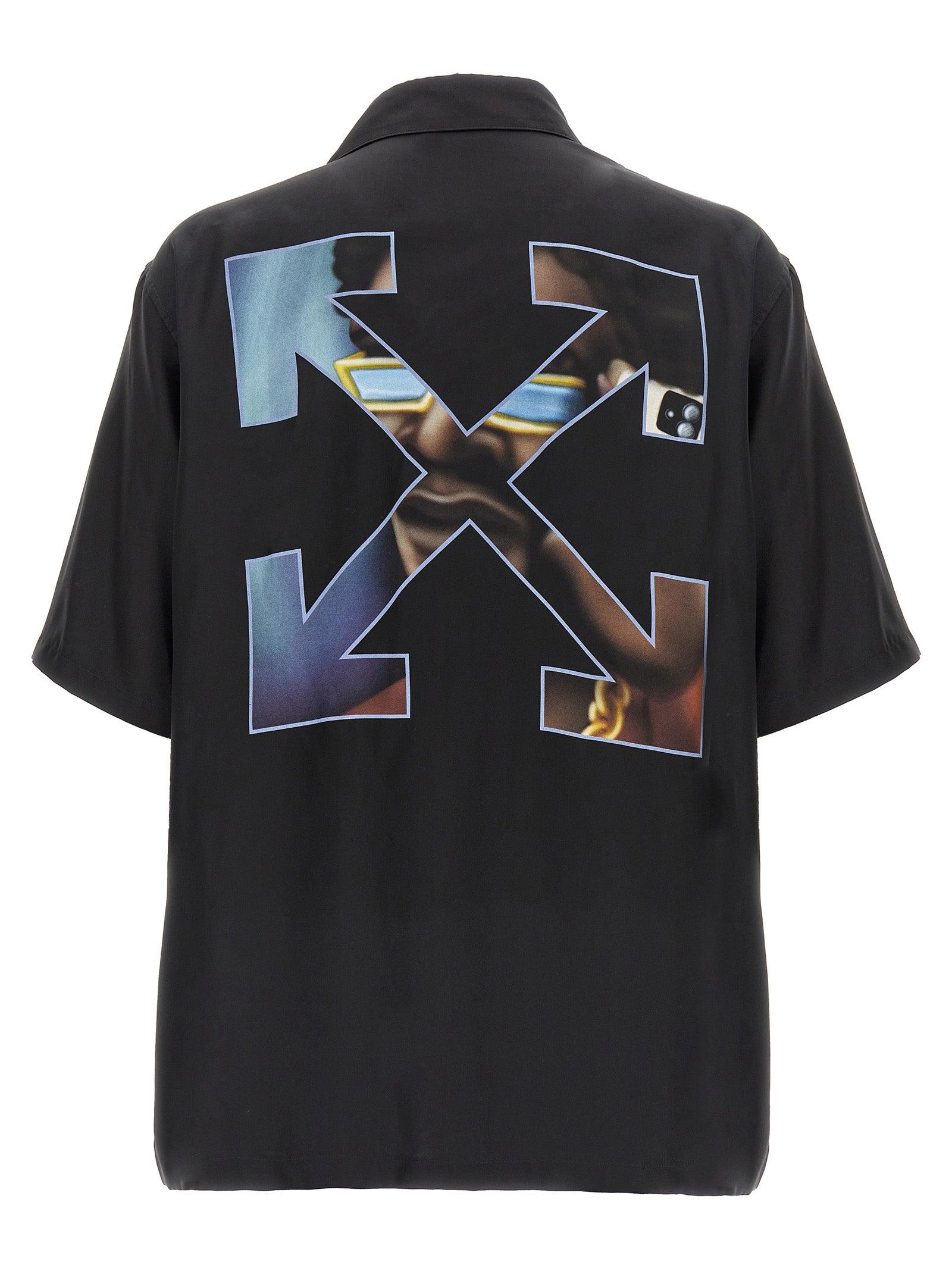 Off-White c/o Virgil Abloh 'Barber Arrow' Shirt in Black for