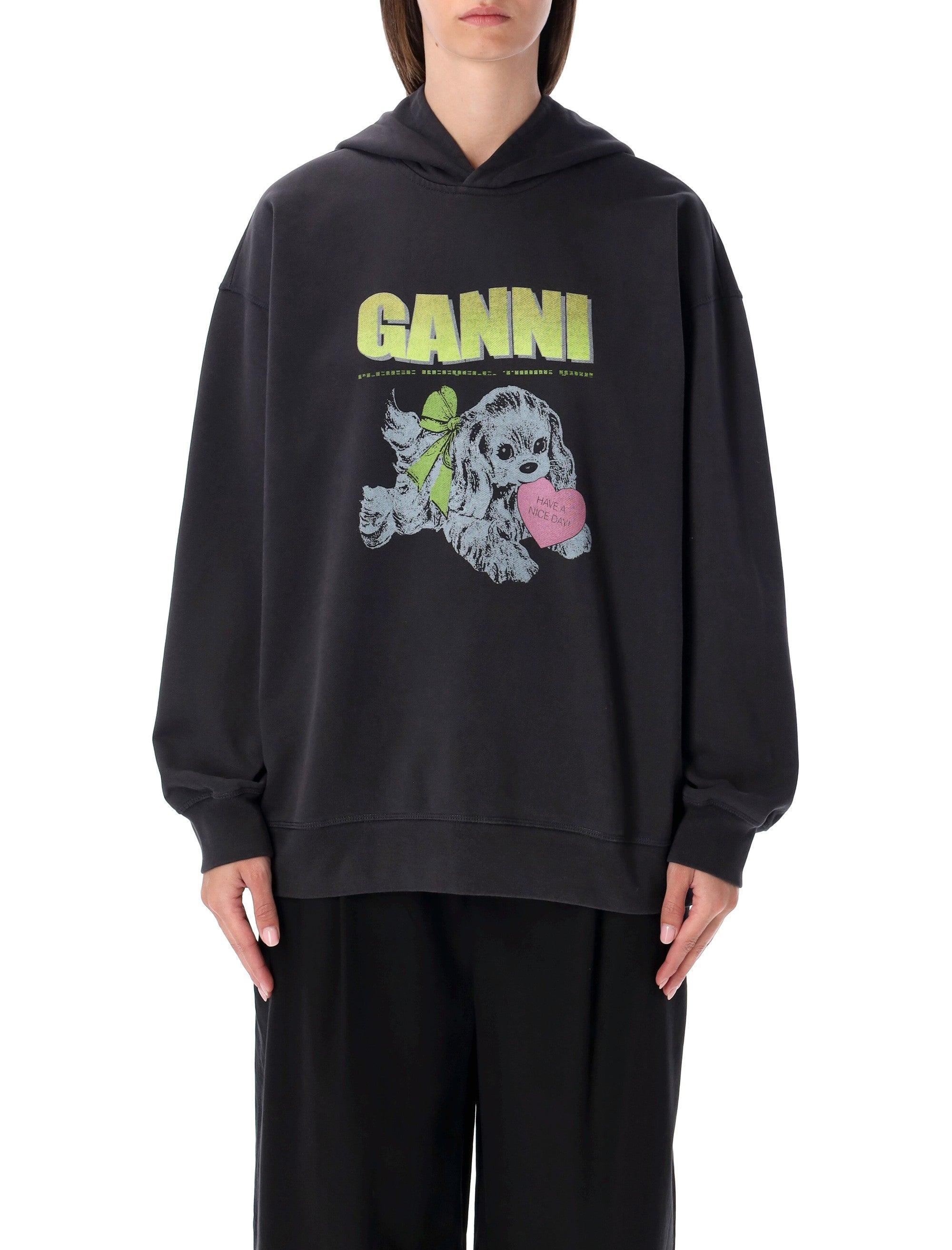Clothing Ganni Have A Nice Day Sweatshirt Ganni Clothing Logo