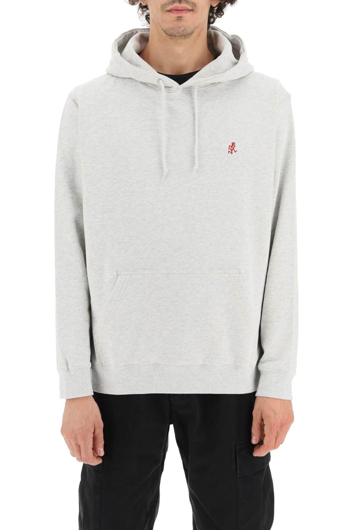 Gramicci Runningman Embroidery Hoodie in White for Men | Lyst