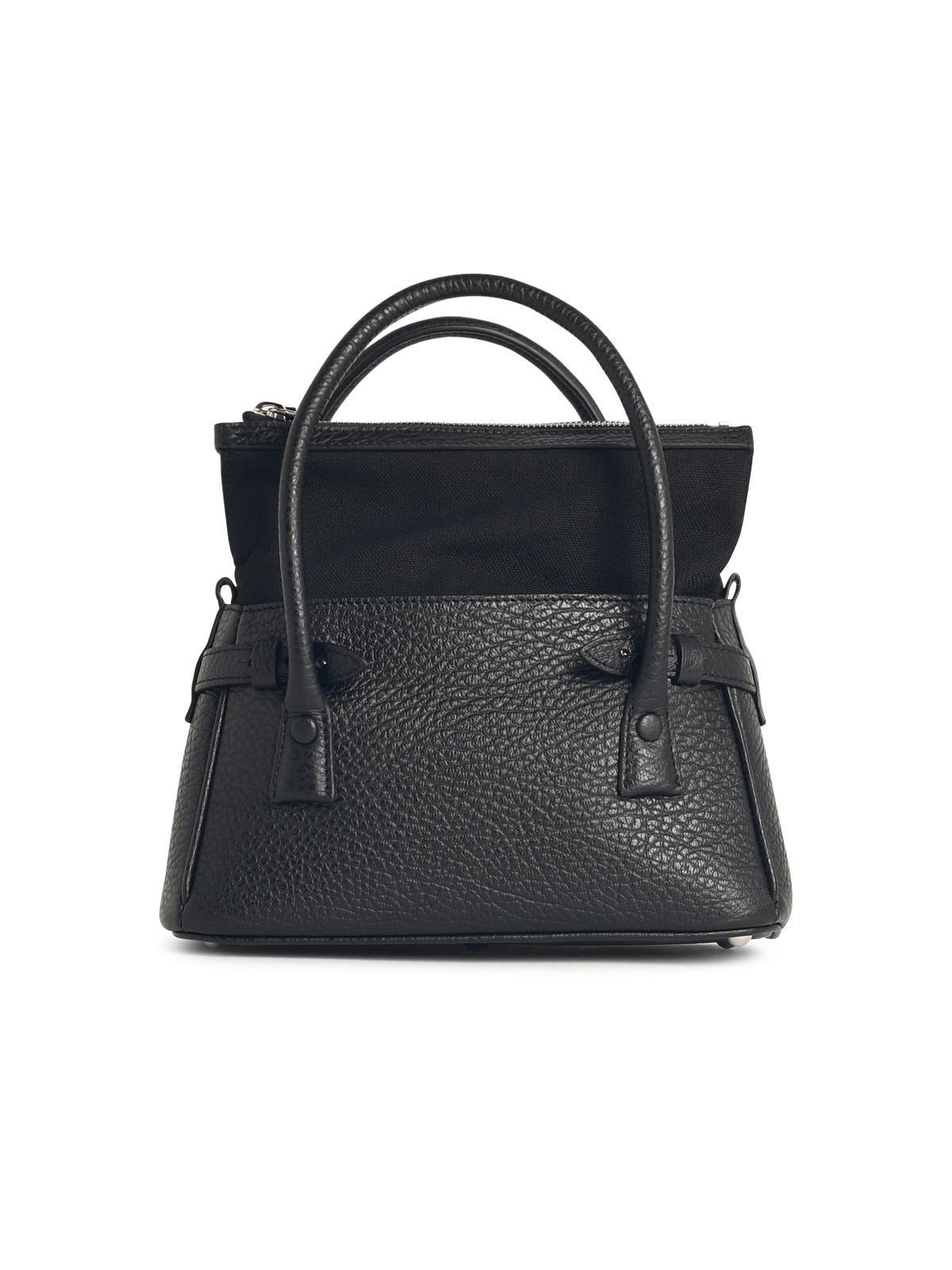 【関税＆送料込み】Maison Margiela 'East West' Black Leathe Maison Margiela 'East West' Black Leather Bag | ShopSimon