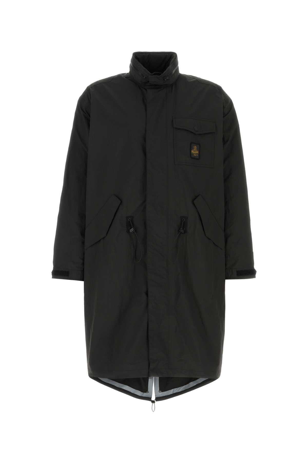 パーカー・フーディ REFRIGIWEAR Black nylon Ocean parka (G80300NY0115 G06000) Refrigiwear Nylon Ocean Parka in Black | Lyst