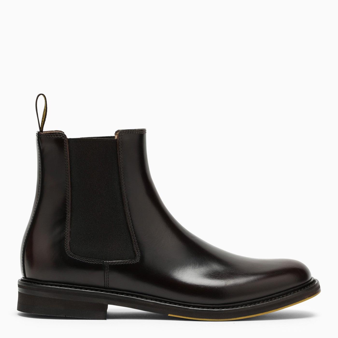Doucal's Dark Brown Leather Boot in Black Lyst