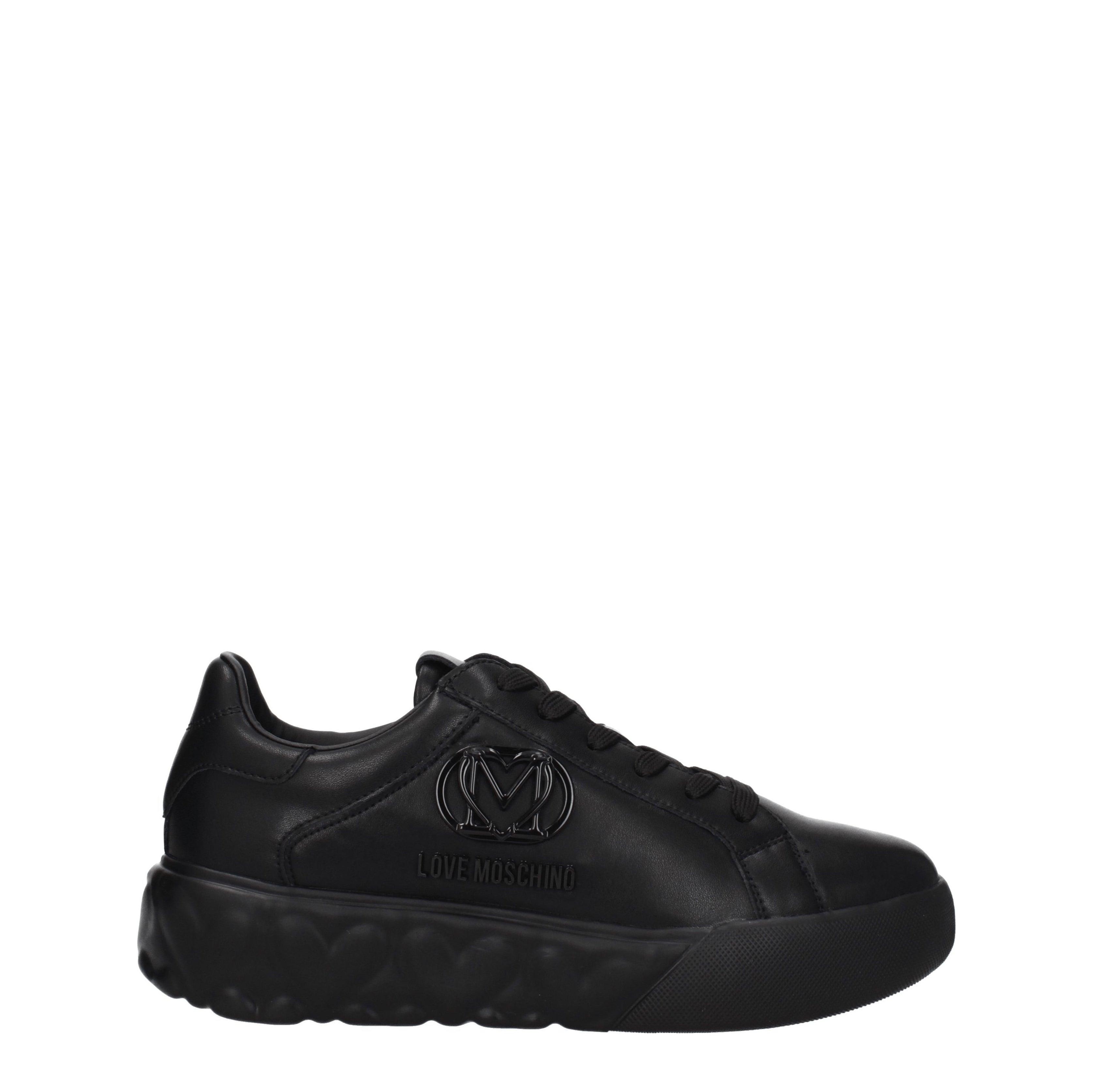 Love Moschino Sneakers Donna Pelle Nero in Black Lyst UK