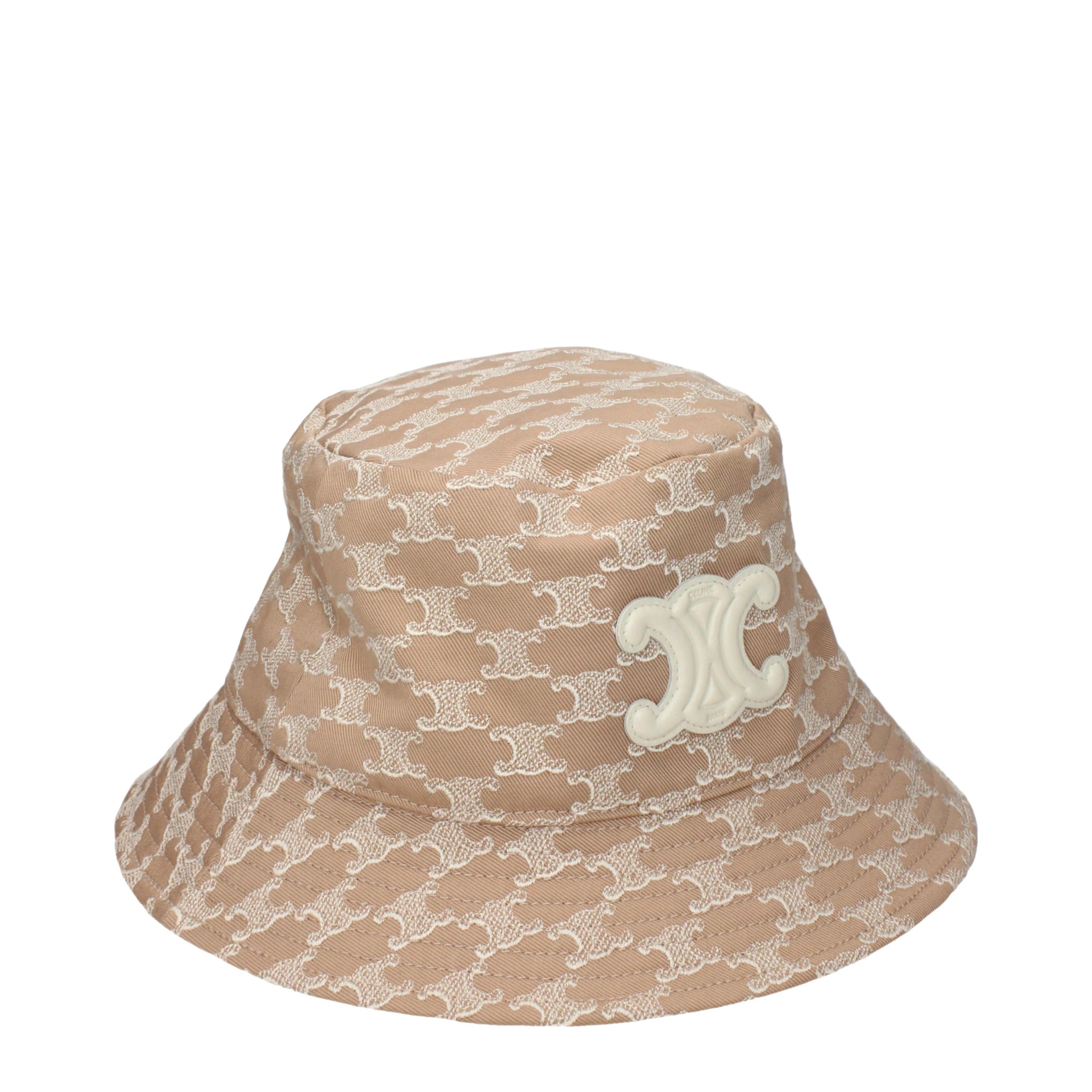 Celine Cotton Hat in Brown | Lyst display picture 3