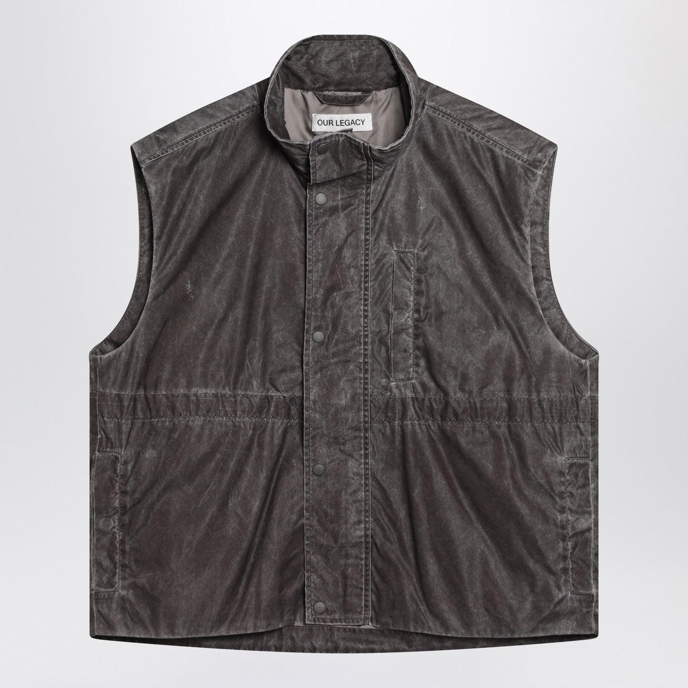 our-legacy-Brown-Firm-Vest-