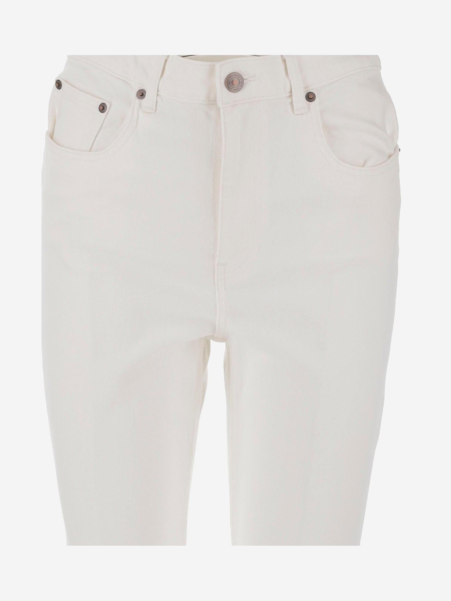 デニム・ジーパン Tory Burch White Stretch Denim Jeans Slim Jean: Women's Designer Bottoms | Tory Burch