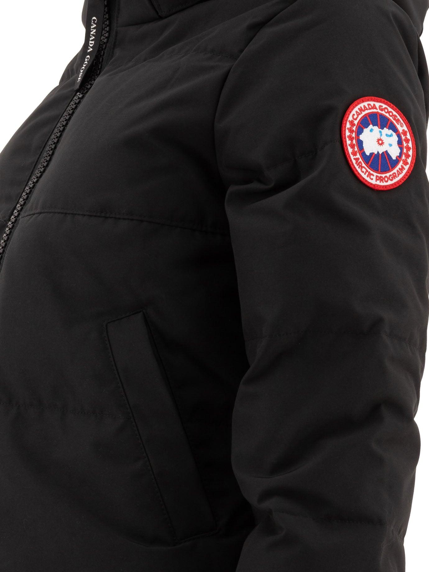 Canada Goose Quilted Down Filled Winter Parka in Black Lyst