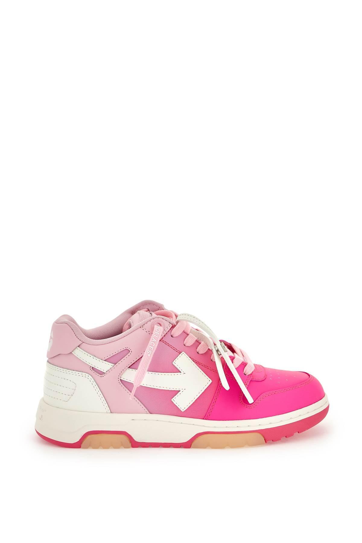 関税込 Off-White OUT OF OFFICE PINK Off-White Out Of Office Calf Leather White Pink (Women's