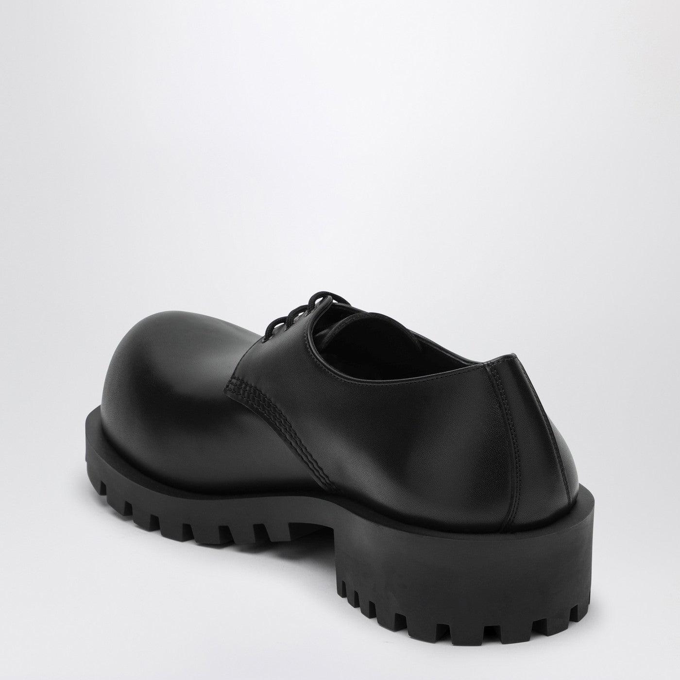 Balenciaga Calfskin Hummer Derby in Black for Men | Lyst