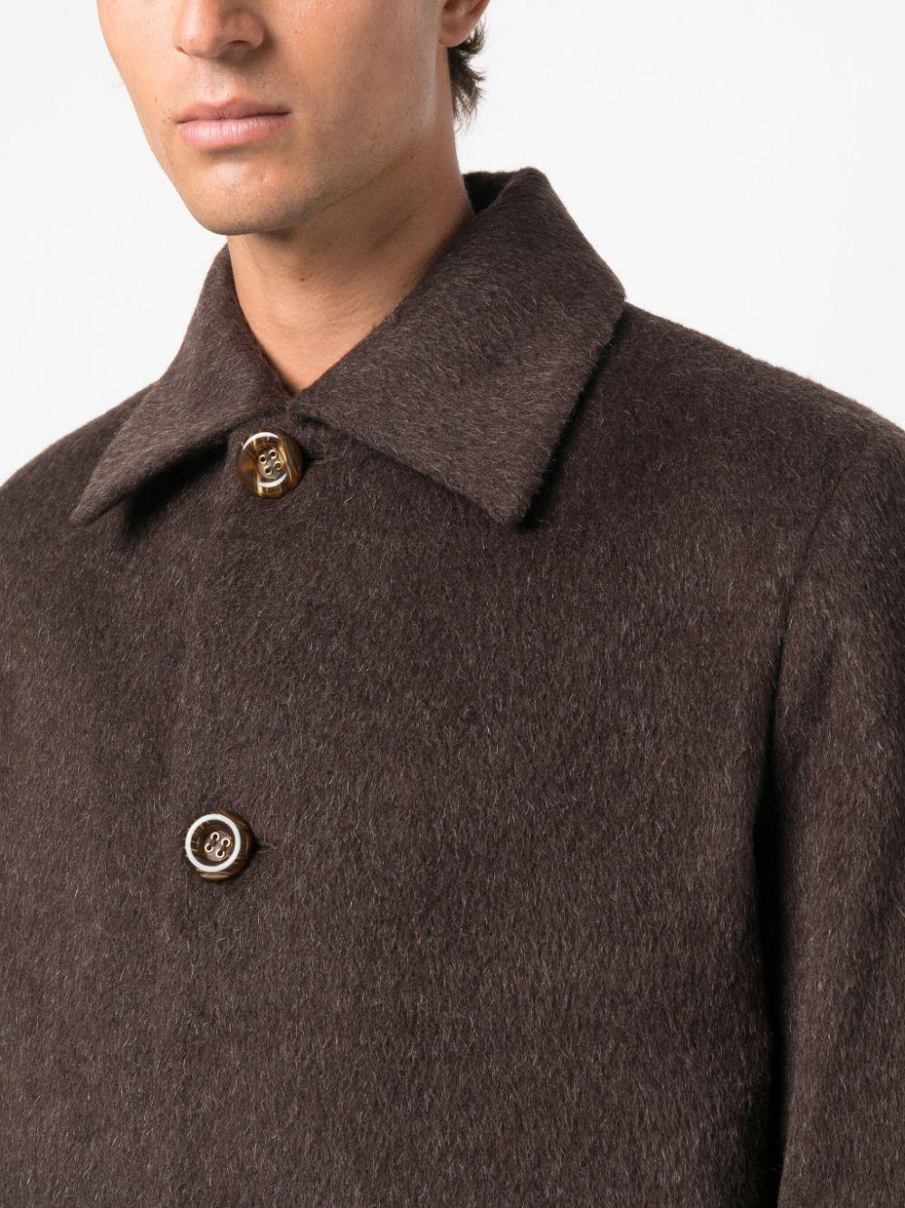 Séfr Esco Coat in Brown for Men | Lyst UK