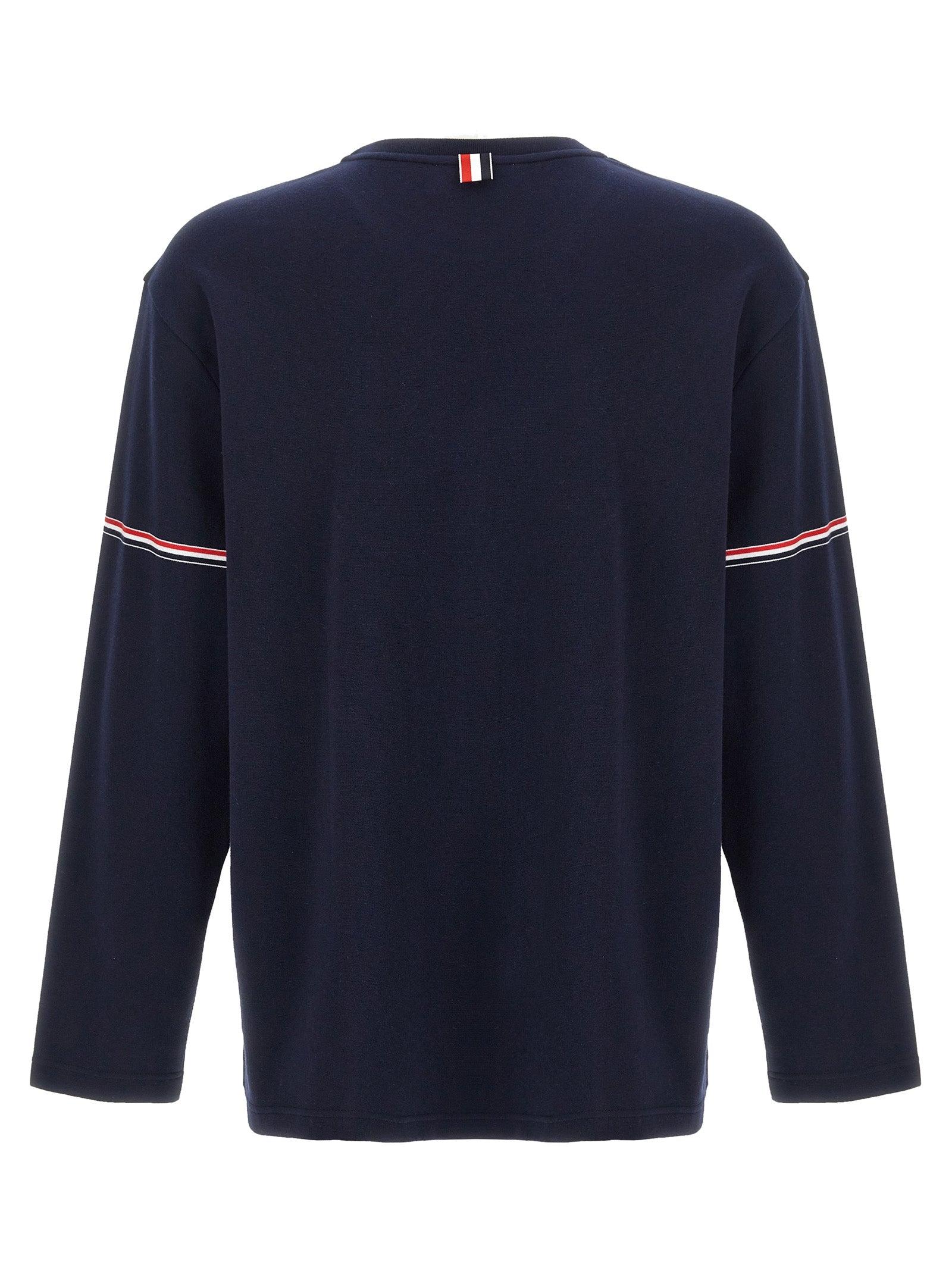Thom Browne｜LONG-SLEEVED ROUND NECK T-SHIRTS (LONG SLEE 20509604_50557636_600.jpg