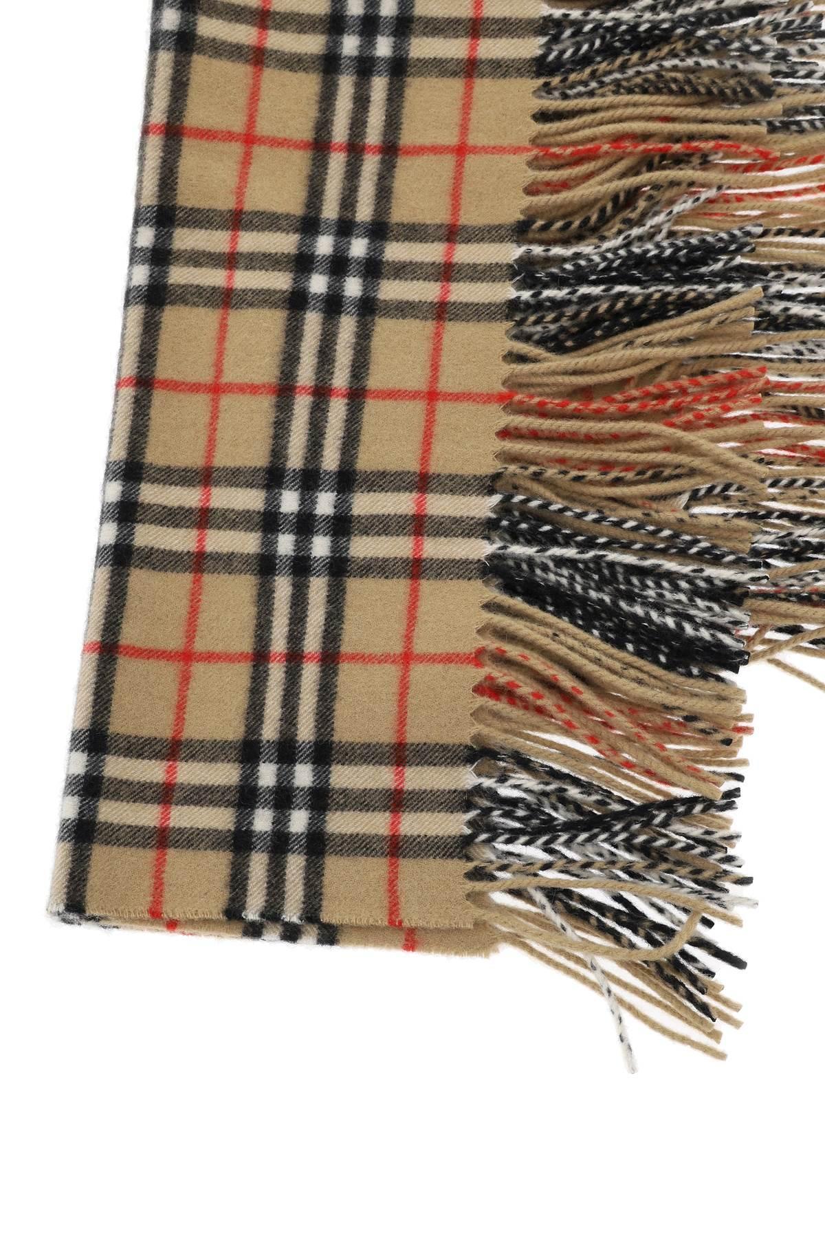 Burberry Ered Happy Cashmere Checkered in Natural Lyst UK