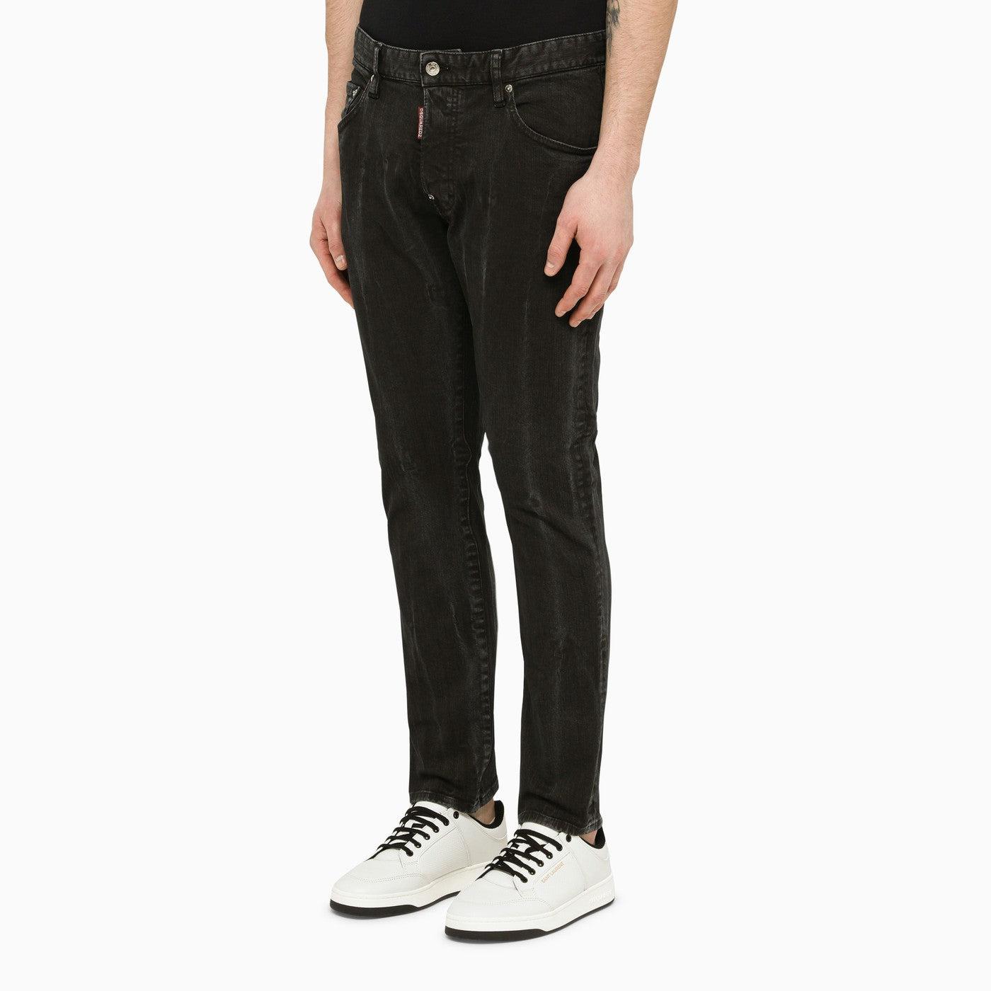 DSquared² Slim Jeans in Black for Men | Lyst