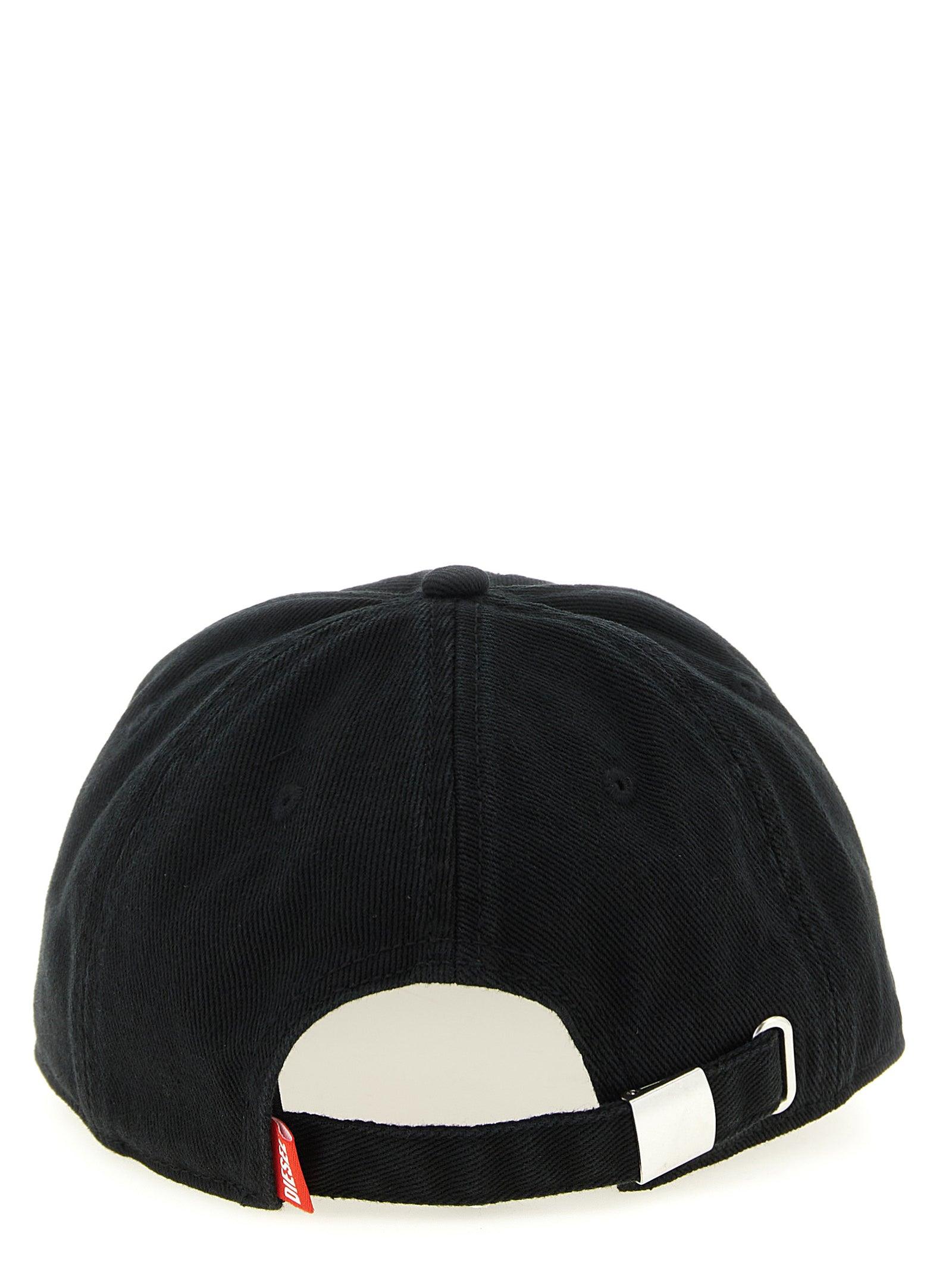DIESEL 'C Plak' Cap in Black for Men | Lyst