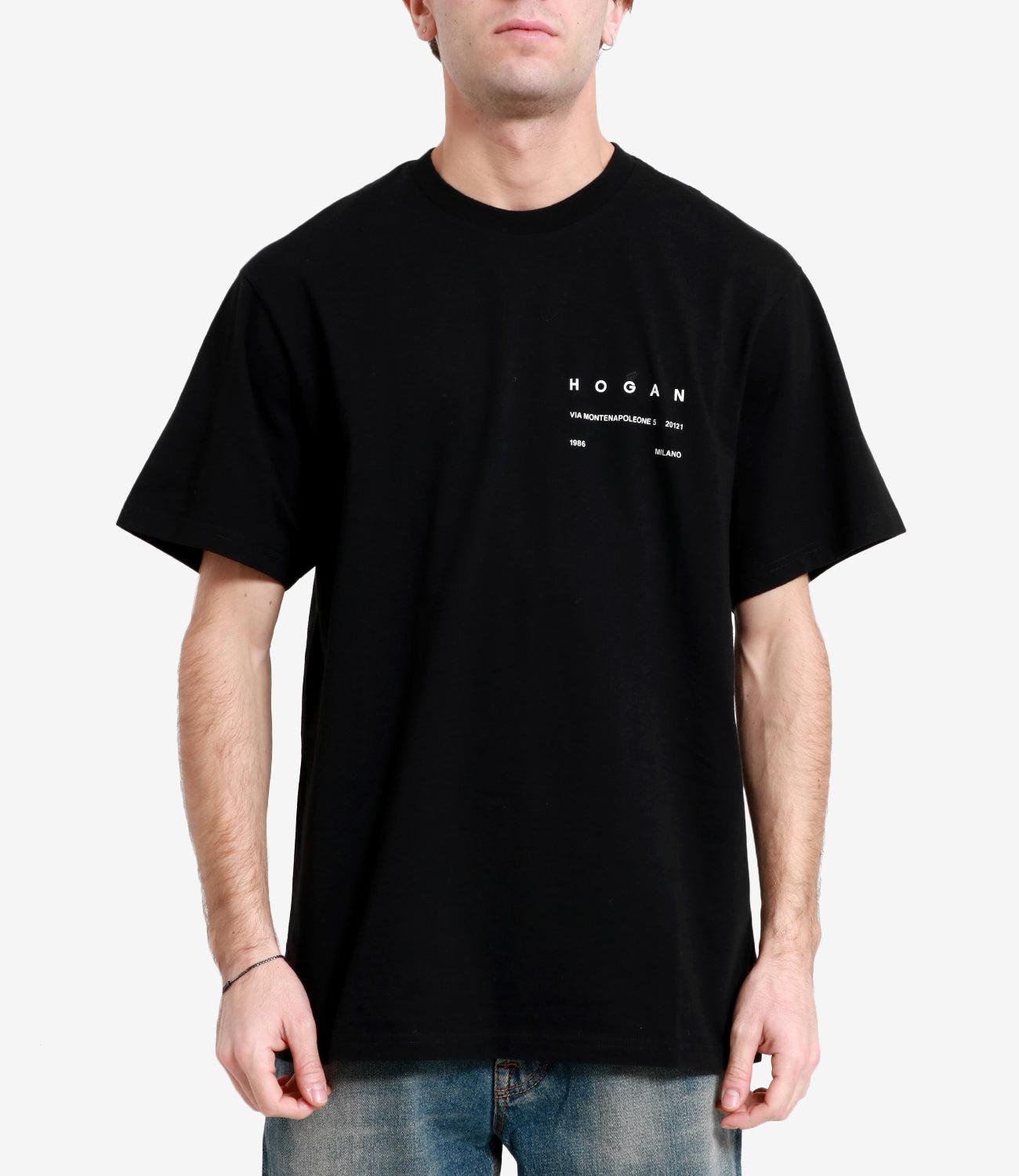 Tシャツ・カットソー HOGAN Crew-neck T-shirt with lettering Hogan T-shirts for Men | Online Sale up to 46% off | Lyst