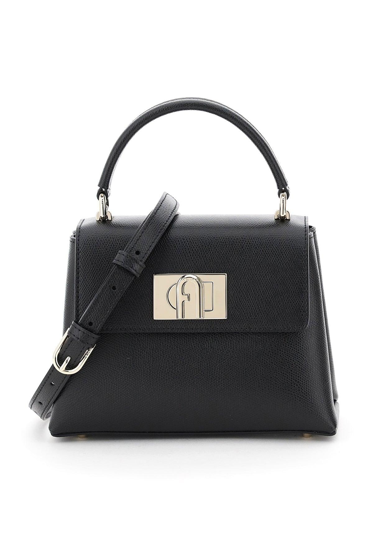 Furla 1927 Top Handle Mini Bag in Black | Lyst